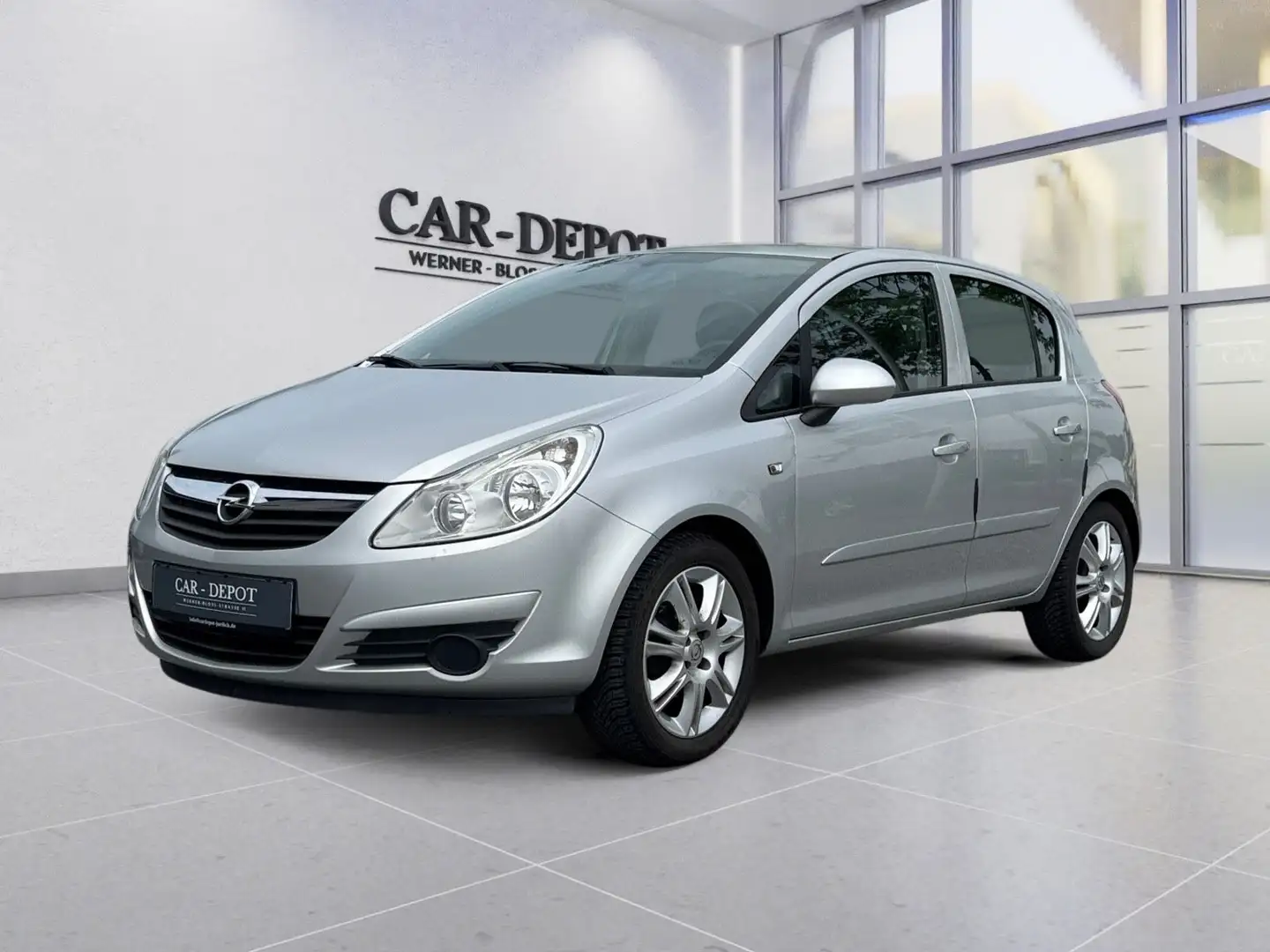 Opel Corsa D Edition*KLIMA*AUX*PDC*AUTOMATIK*TÜV* Silber - 1
