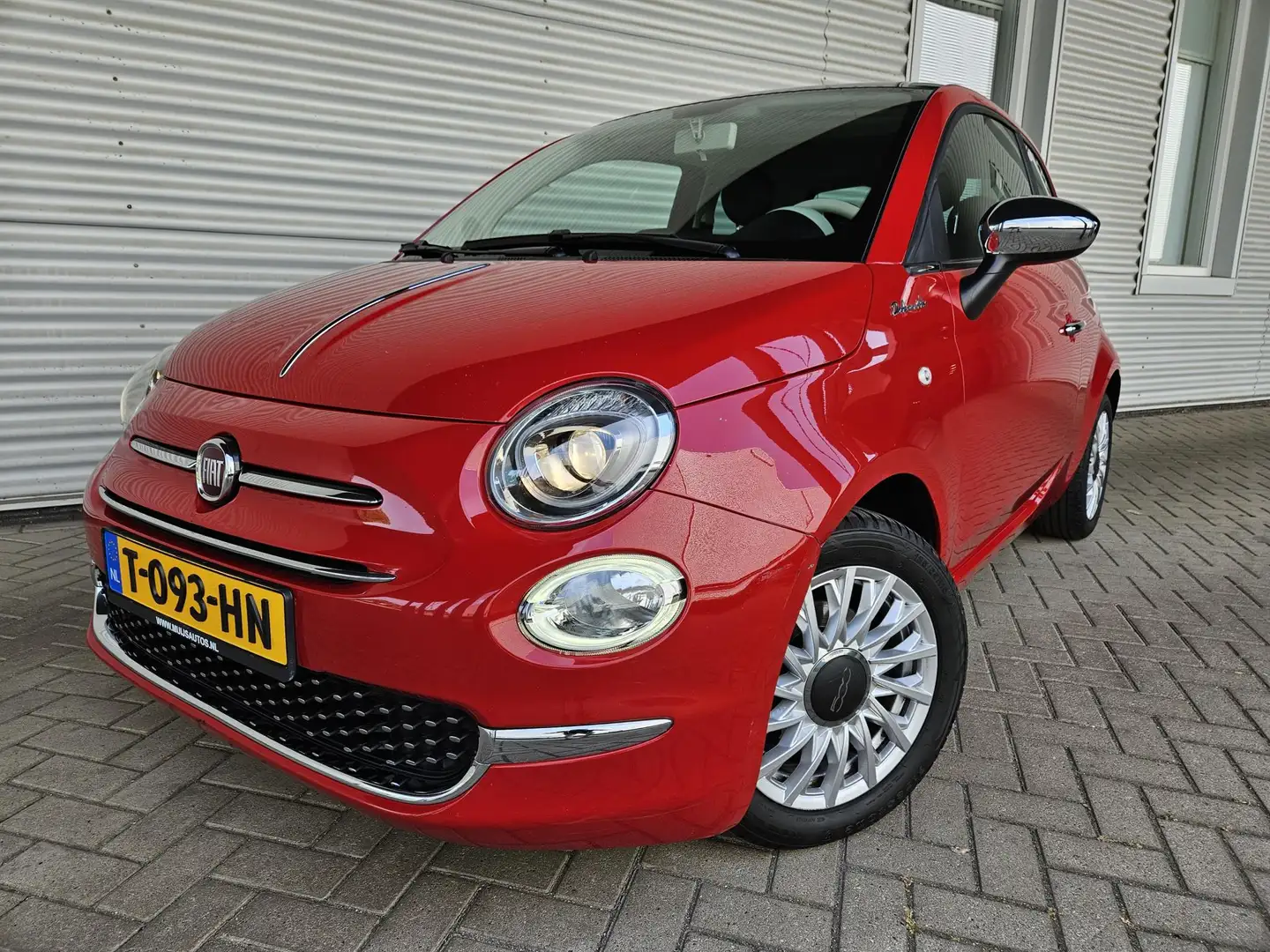 Fiat 500 1.0 Hybrid Dolcevita Rood - 2