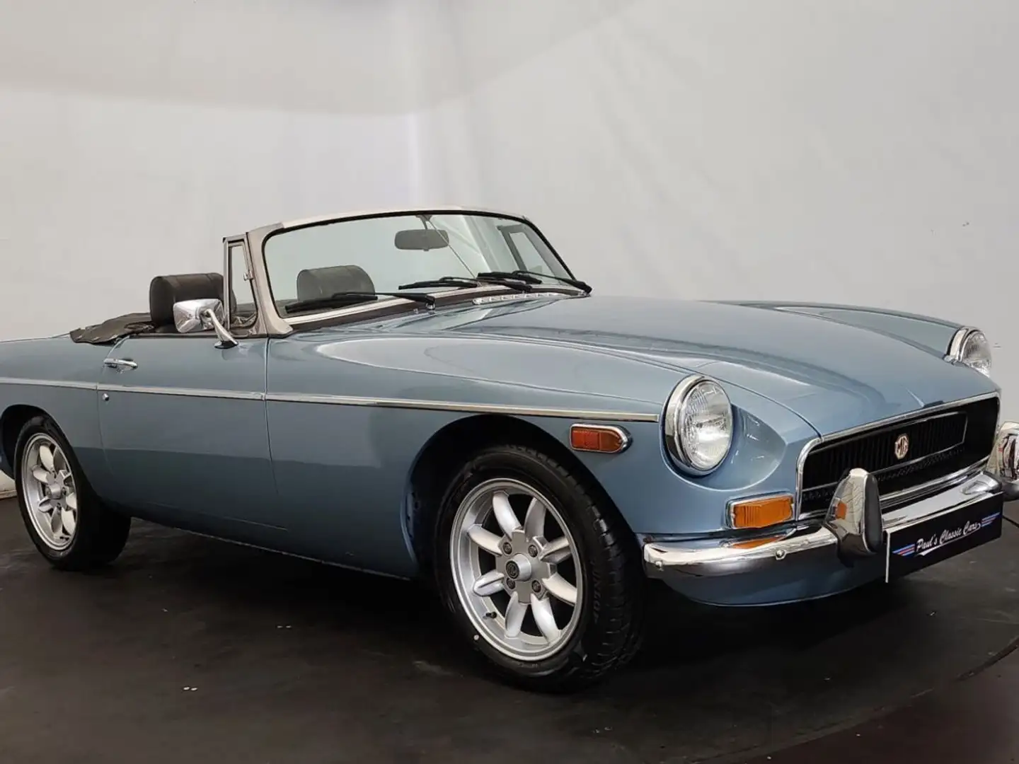 MG MGB B cabriolet Bleu - 1