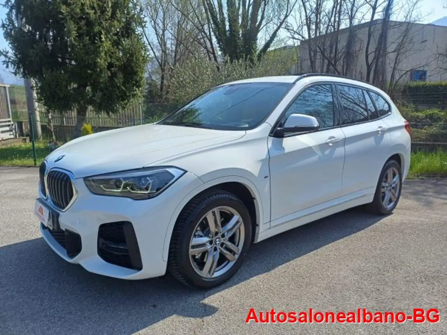 BMW X1 xDrive20d Msport Blanc - 1
