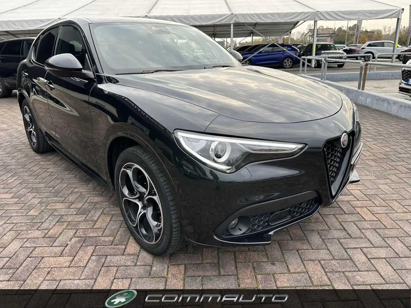 Alfa Romeo Stelvio 2.2 Turbodiesel 210 CV AT8 Q4 Veloce Nero - 2