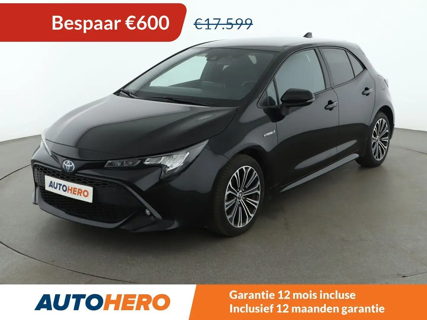 Toyota Corolla 1.8 Hybrid Active Чорний - 1
