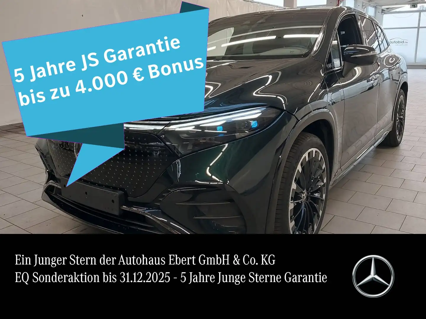Mercedes-Benz EQS SUV EQS450+ SUV AMG Prem+ HYPER Masage AHK AR-HUD TV Grün - 1