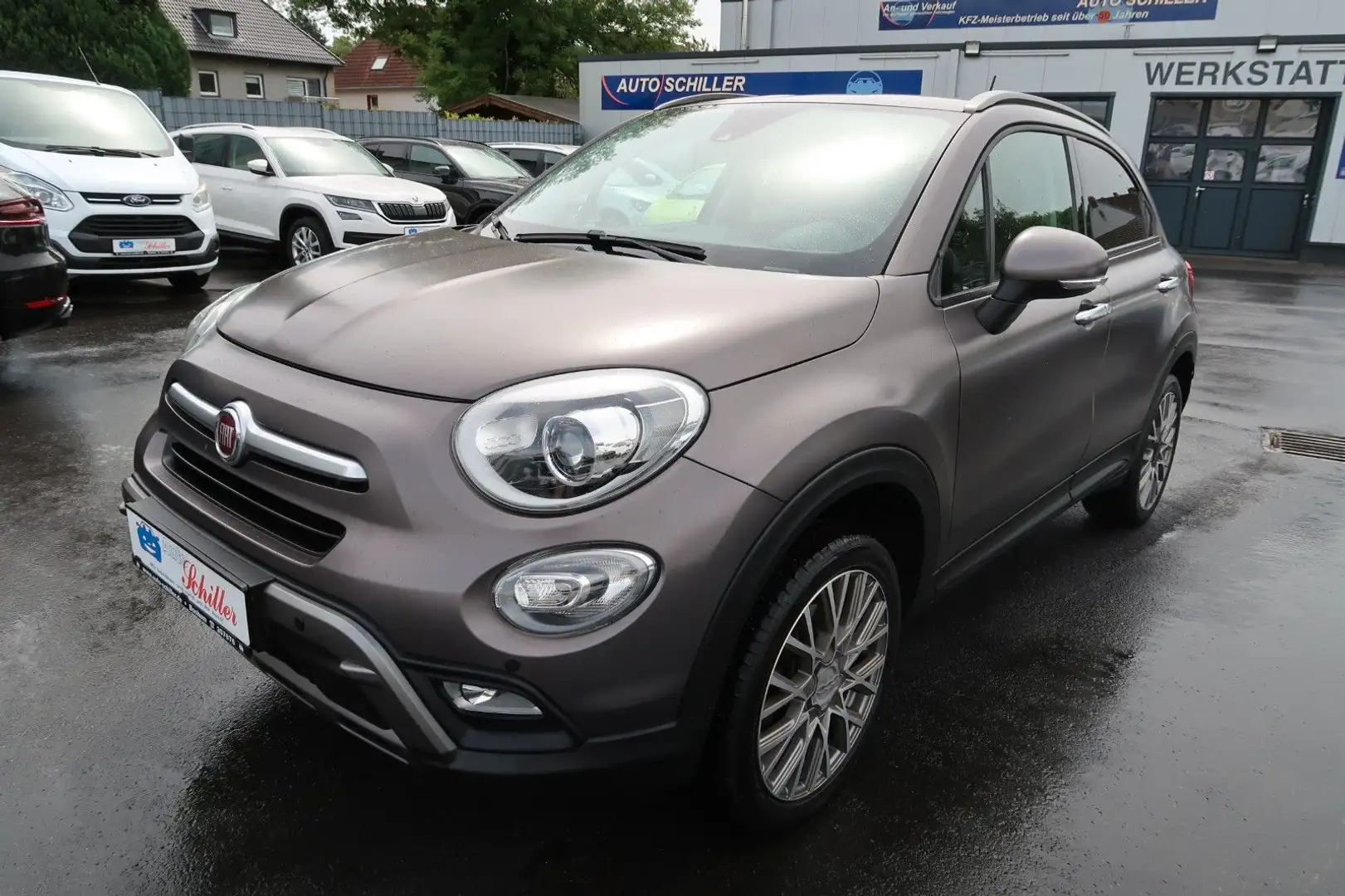 Fiat 500X Cross Plus # Leder # Automatik# matt grau Grau - 1
