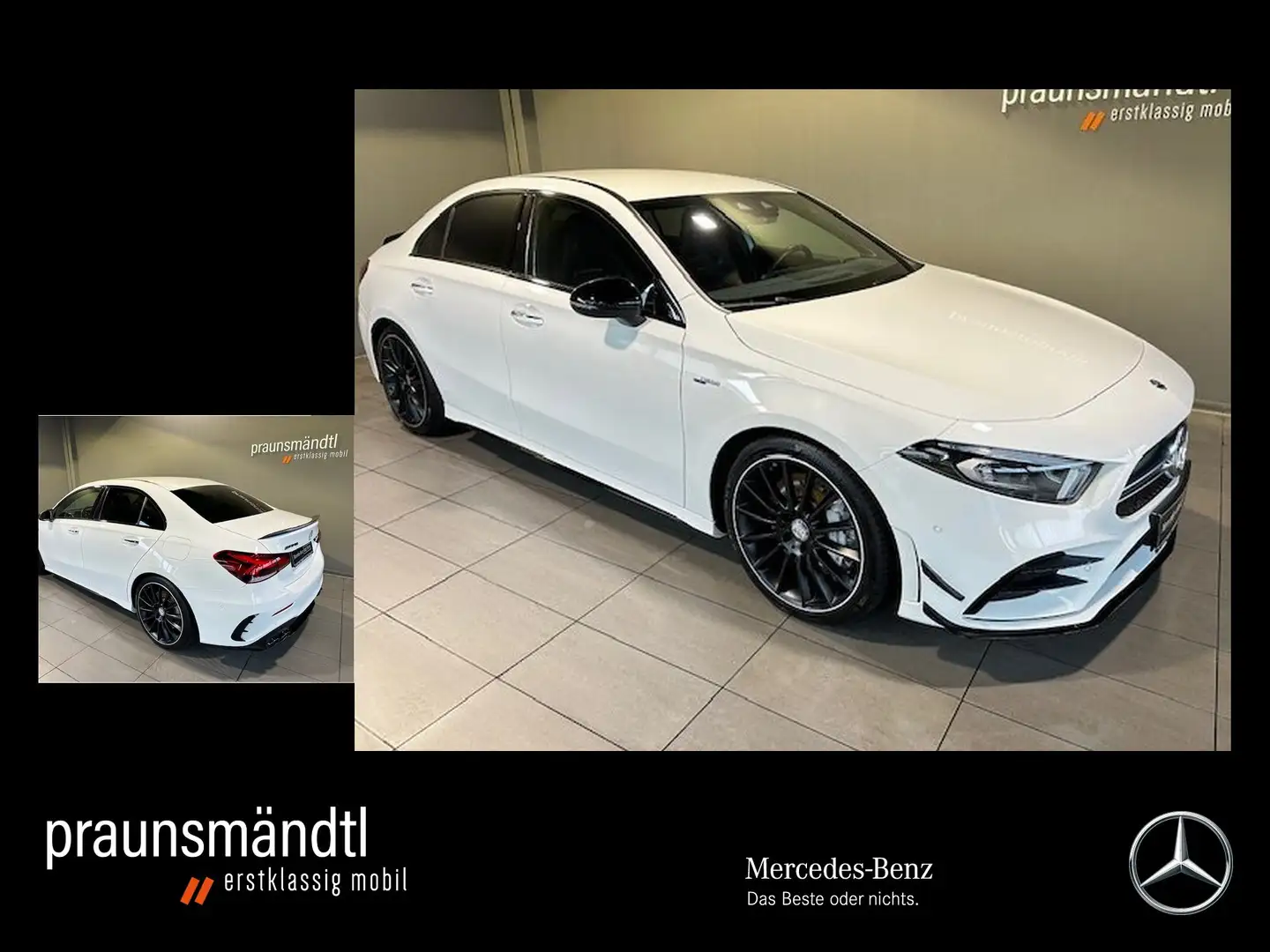 Mercedes-Benz A 35 AMG Limousine Sound/HeadUp/Performance Sitz Blanc - 1
