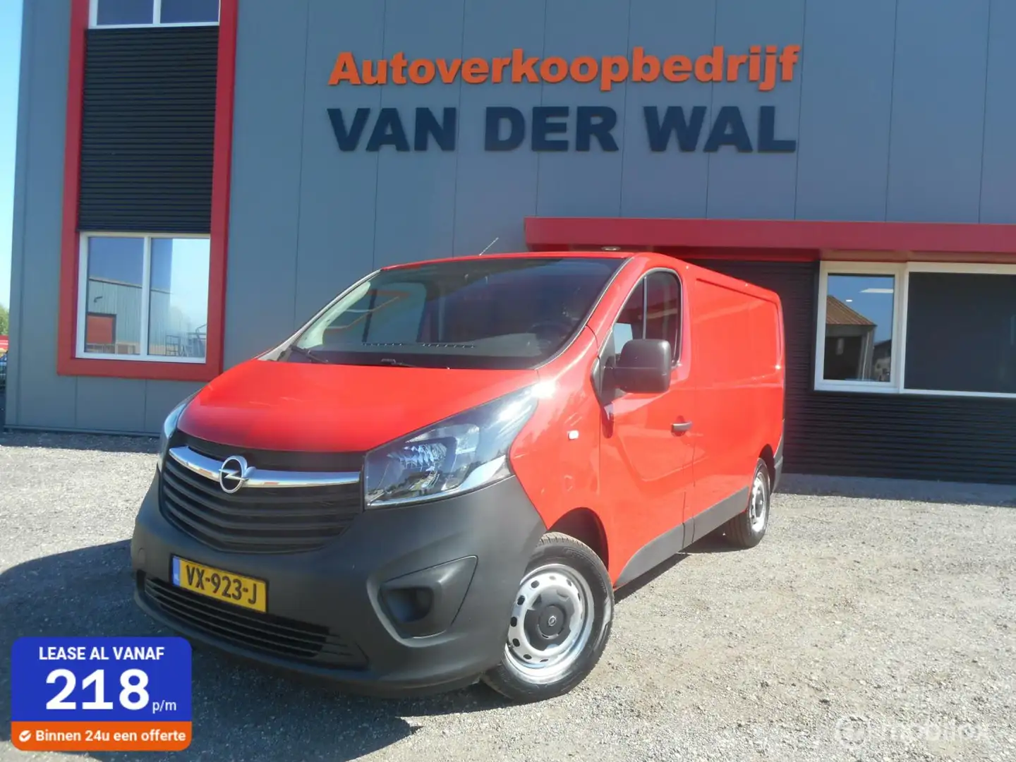 Opel Vivaro bestel 1.6 CDTI L1H1 Sport EcoFlex/AIRCO/CRUISECON Rood - 1