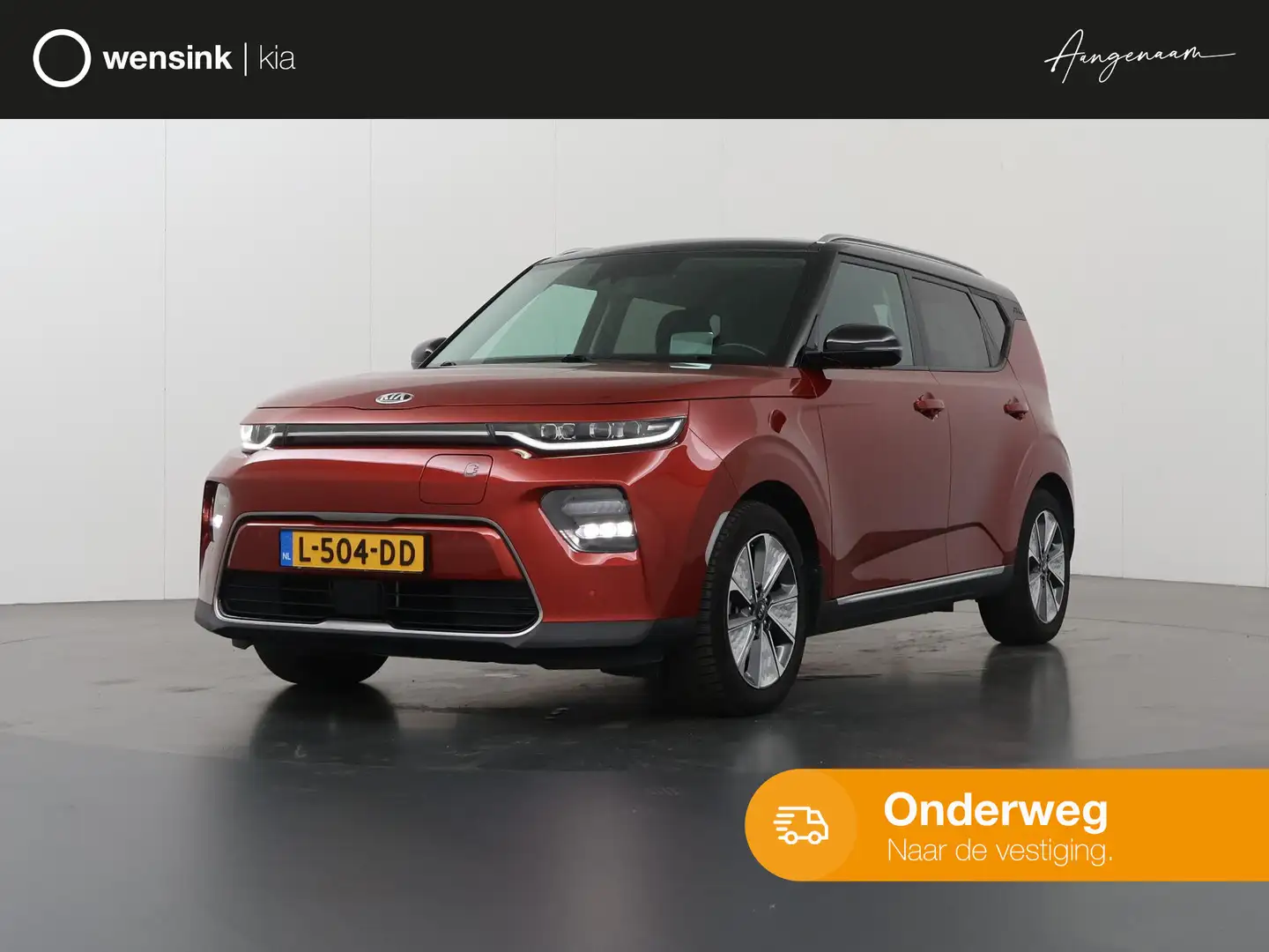 Kia Soul e-Soul DynamicLine 64 kWh | Dodehoekdetectie | Sto Rood - 1