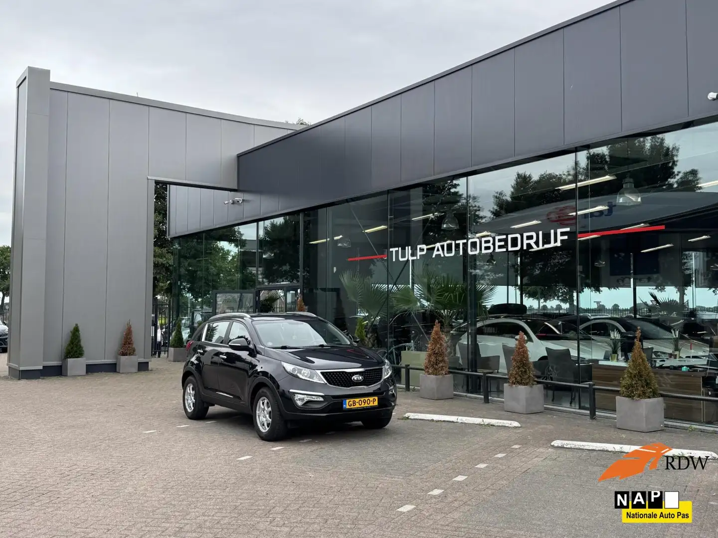 Kia Sportage 1.6 GDI DynamicLine 2015 Nette auto Navi Clima Noir - 1