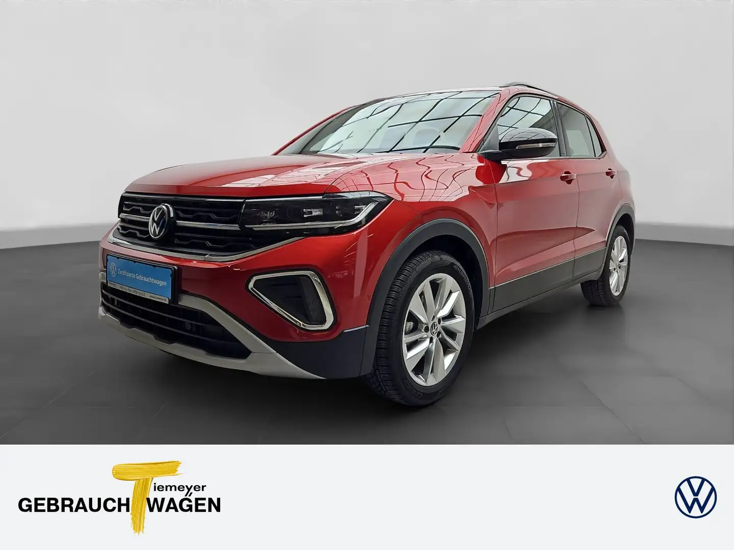 Volkswagen T-Cross 1.0 TSI DSG GOAL+ LM17 IQ.LIGHT AHK NAVI Rot - 1