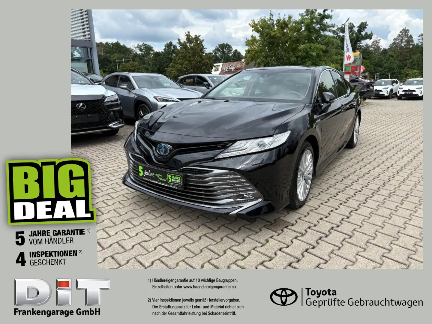 Toyota Camry 2.5 VVTi Executive Kamera, Navi, SHZ, LED Nero - 1