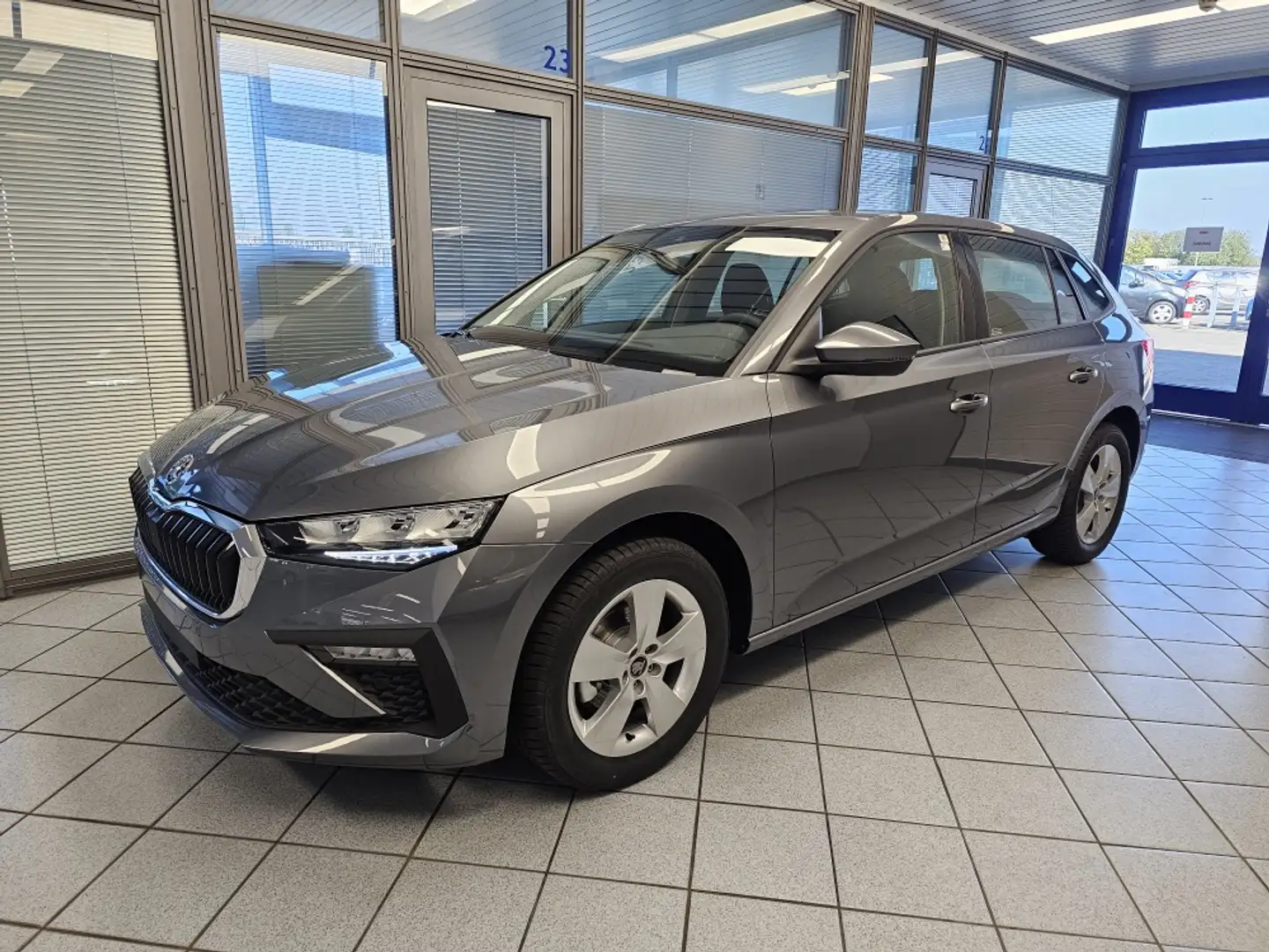 Skoda Scala Selection AHK,Sitzhzg,LED,Kamera,Climatr. Šedá - 2