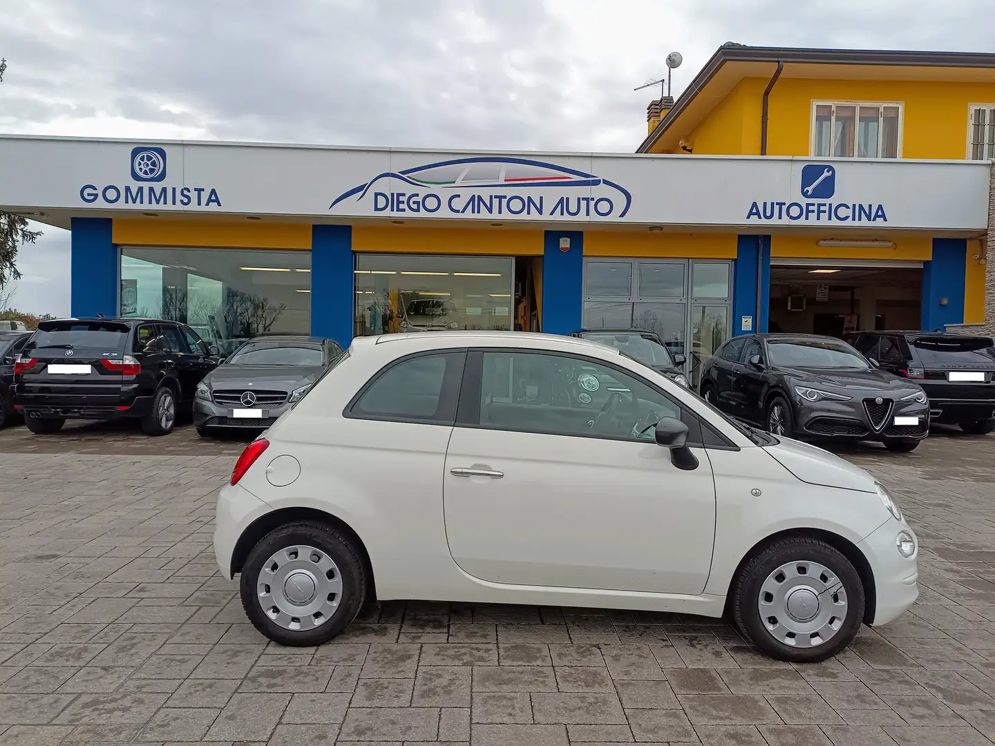 Fiat 500 1.0 hybrid Cult 70cv ***Neopatentati*** Blanc - 1