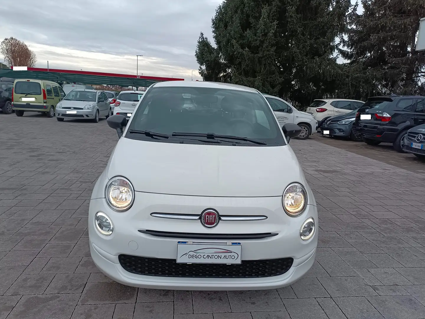 Fiat 500 1.0 hybrid Cult 70cv ***Neopatentati*** Blanc - 2