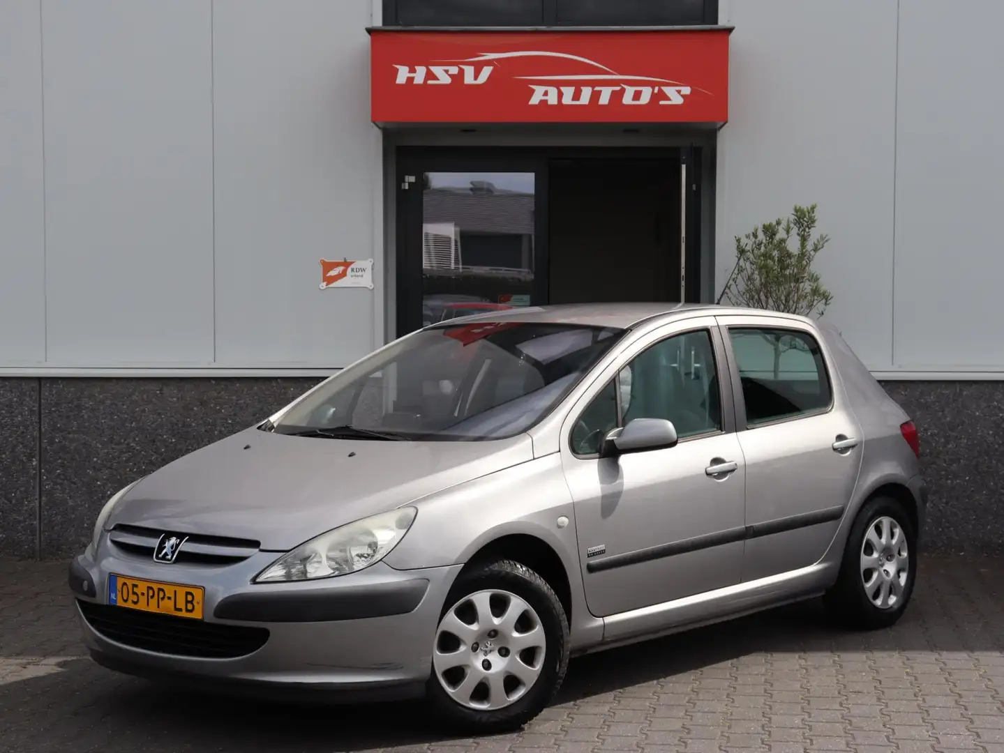 Peugeot 307 1.6-16V Navtech airco 4-deurs *apk 06-2026* Grijs - 1