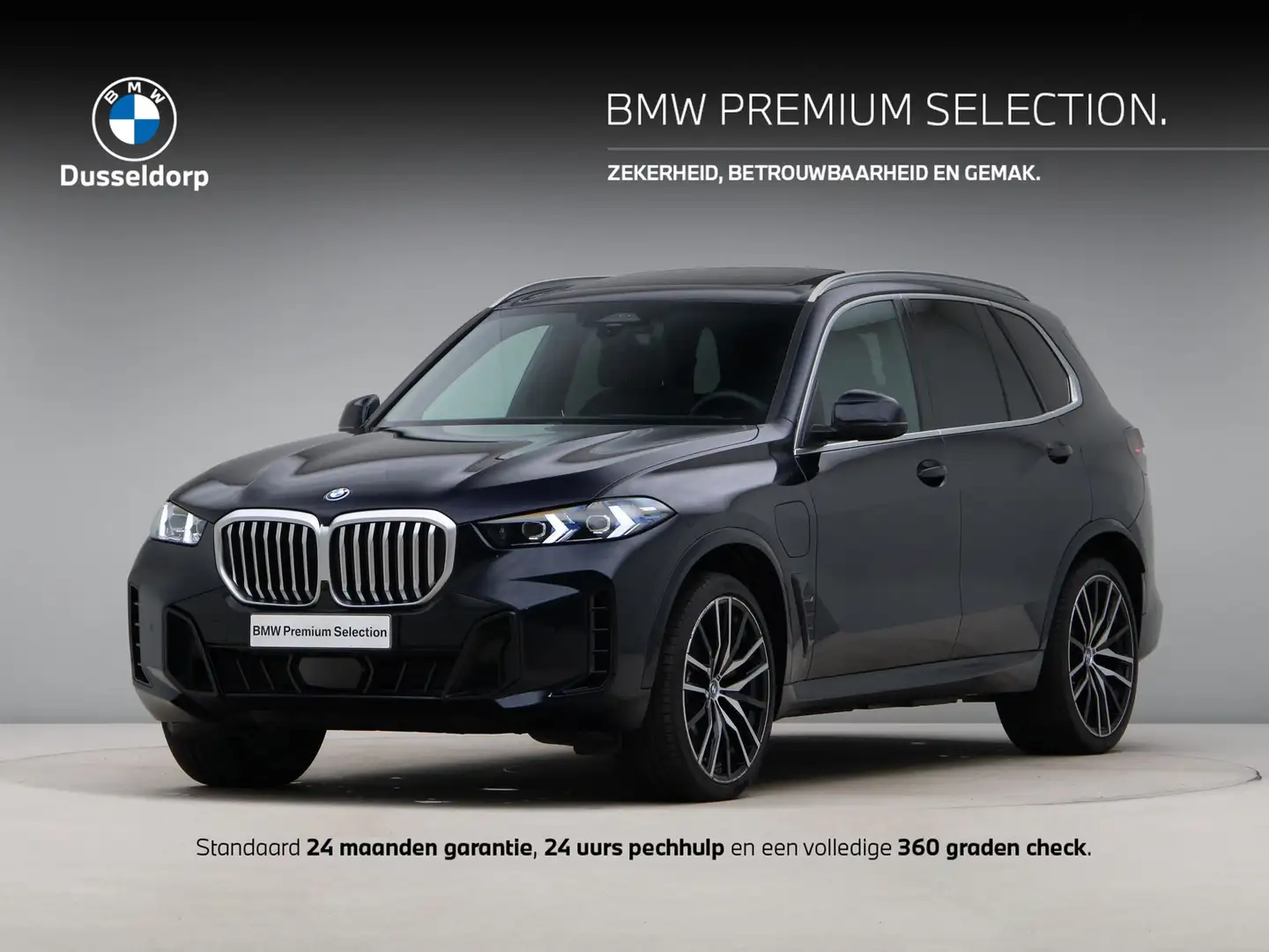 BMW X5 xDrive50e M-Sport Aut. Hybrid Blauw - 1