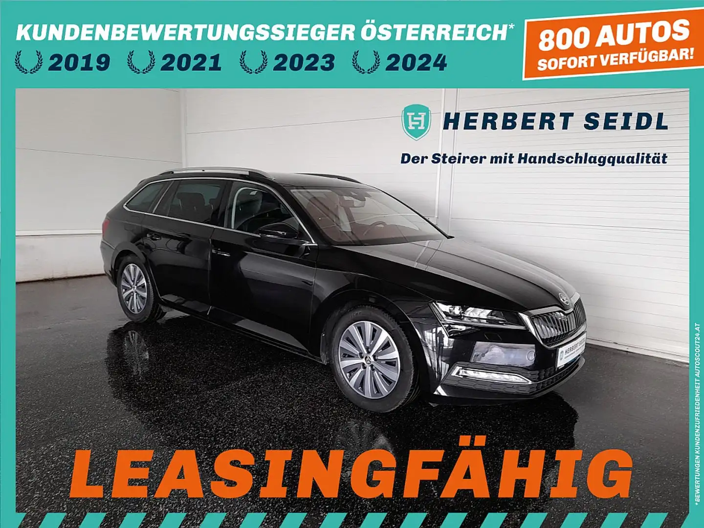 Skoda Superb Kombi PREMIUM EDITION 2,0 TDI DSG *LEDER MIT SI... Schwarz - 1