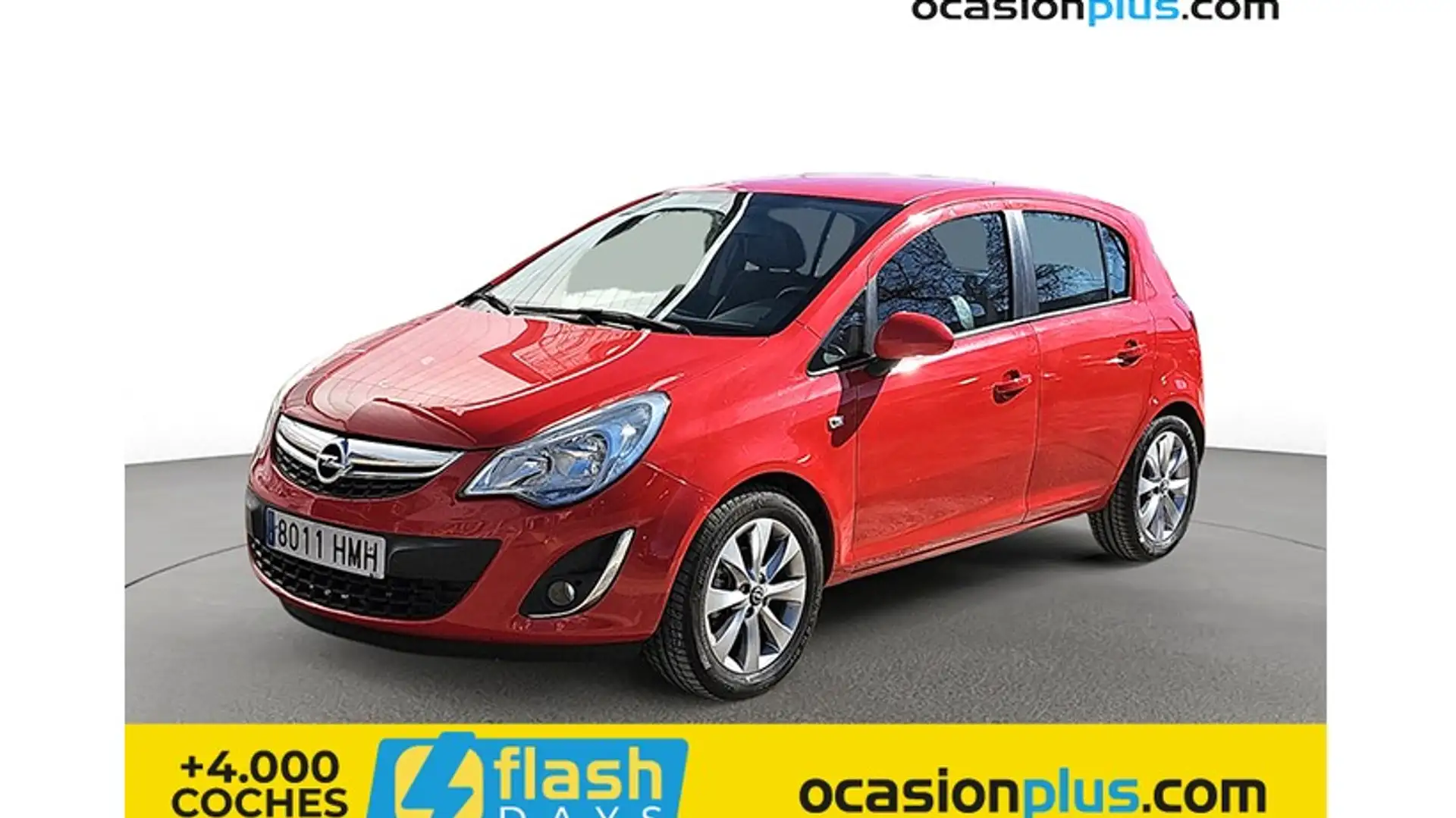Opel Corsa 1.3 ecoFlex Selective 95 Rojo - 1
