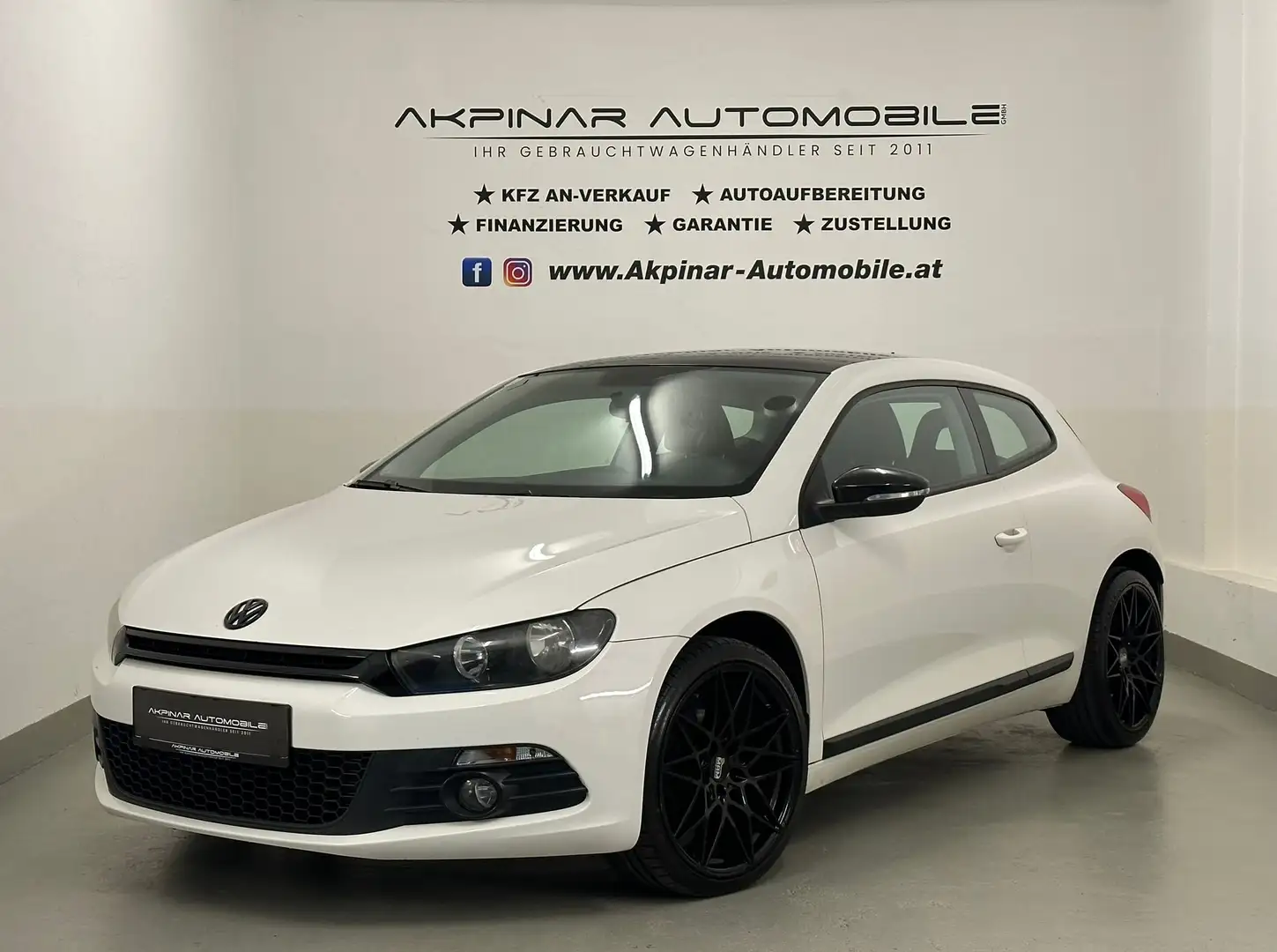 Volkswagen Scirocco 1,4 TSI FSW SPORTABGAS - 19 ZOLL Weiß - 1