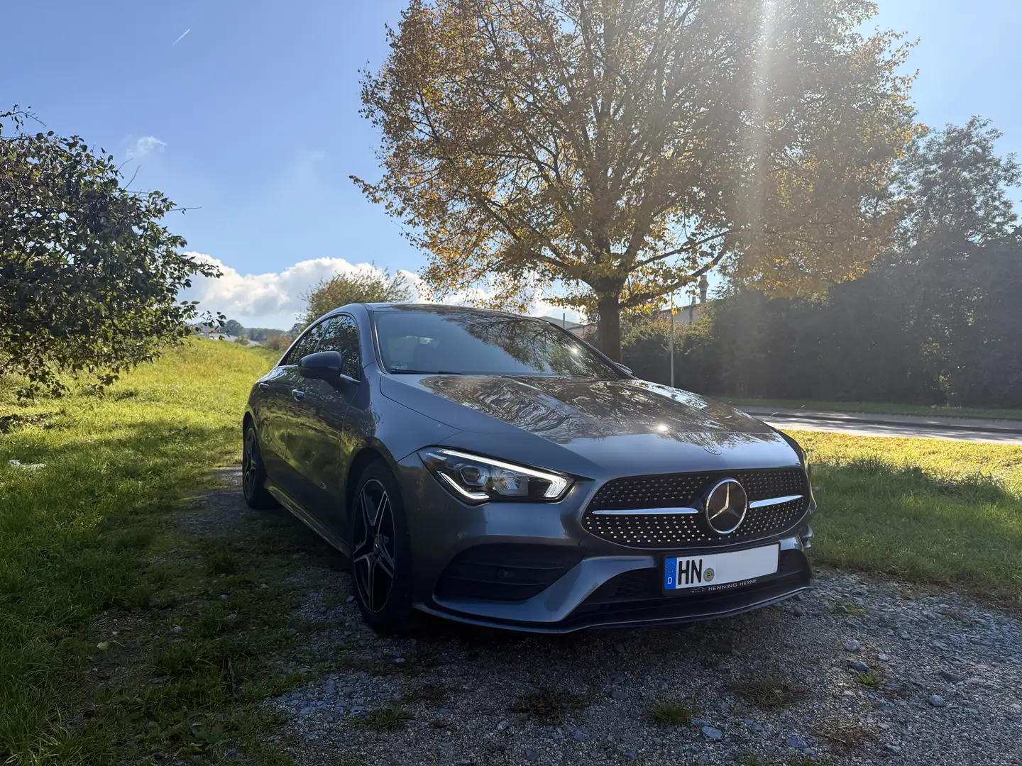 Mercedes-Benz CLA 220 AMG-Line| Night| AR-Nav| Distronic| LED| Burmester Šedá - 1