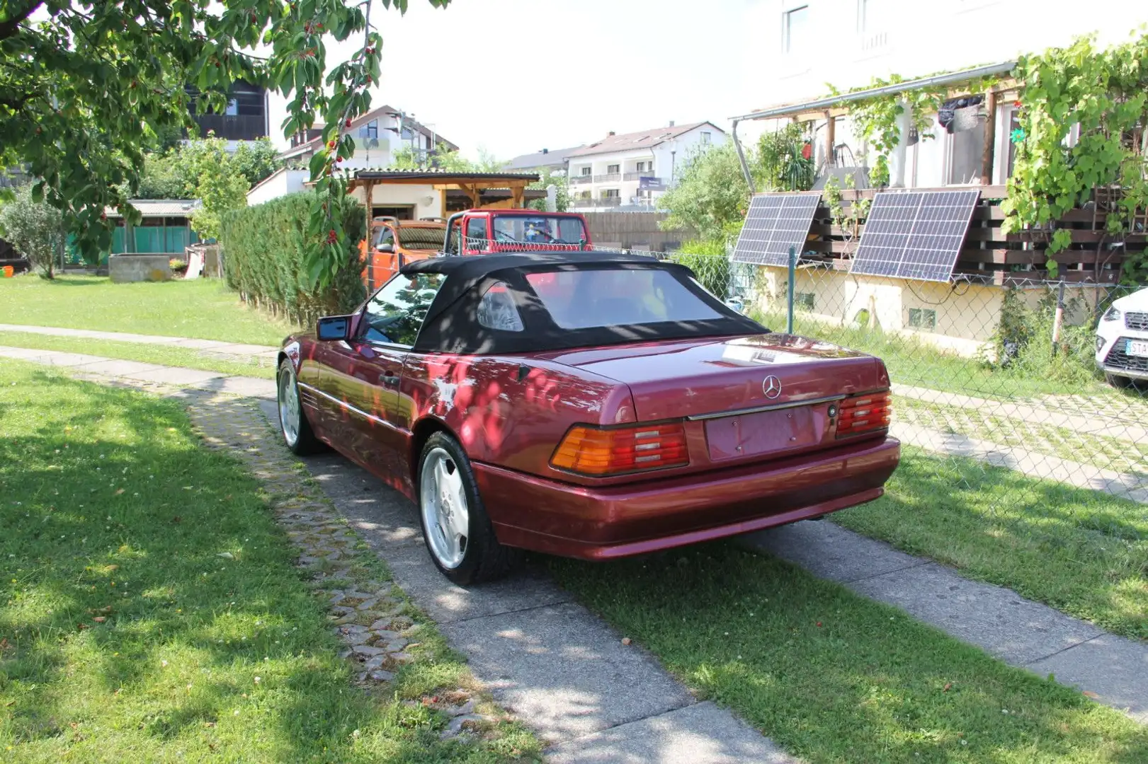 Mercedes-Benz SL 320 24 V KLIMA LEDER AMG Red - 1