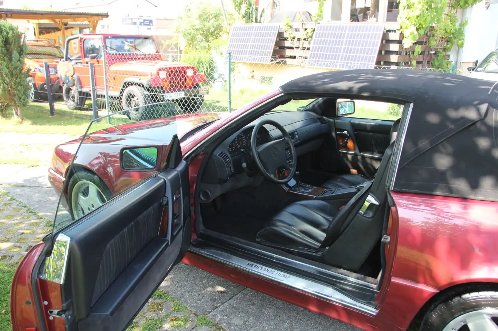 Mercedes-Benz SL 320 24 V KLIMA LEDER AMG Red - 2