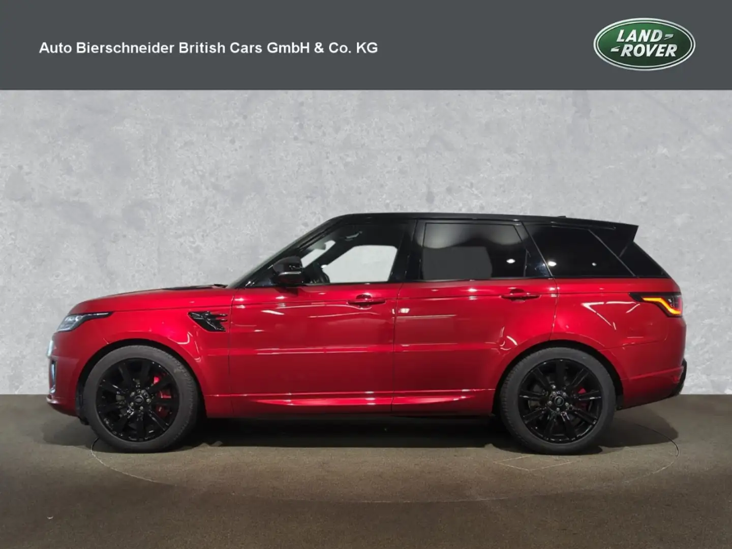 Land Rover Range Rover Sport P400e HSE Dynamic HEAD-UP BLACK-PACK 21 Rot - 2