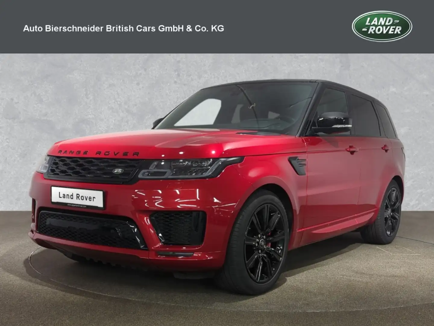 Land Rover Range Rover Sport P400e HSE Dynamic HEAD-UP BLACK-PACK 21 Rot - 1