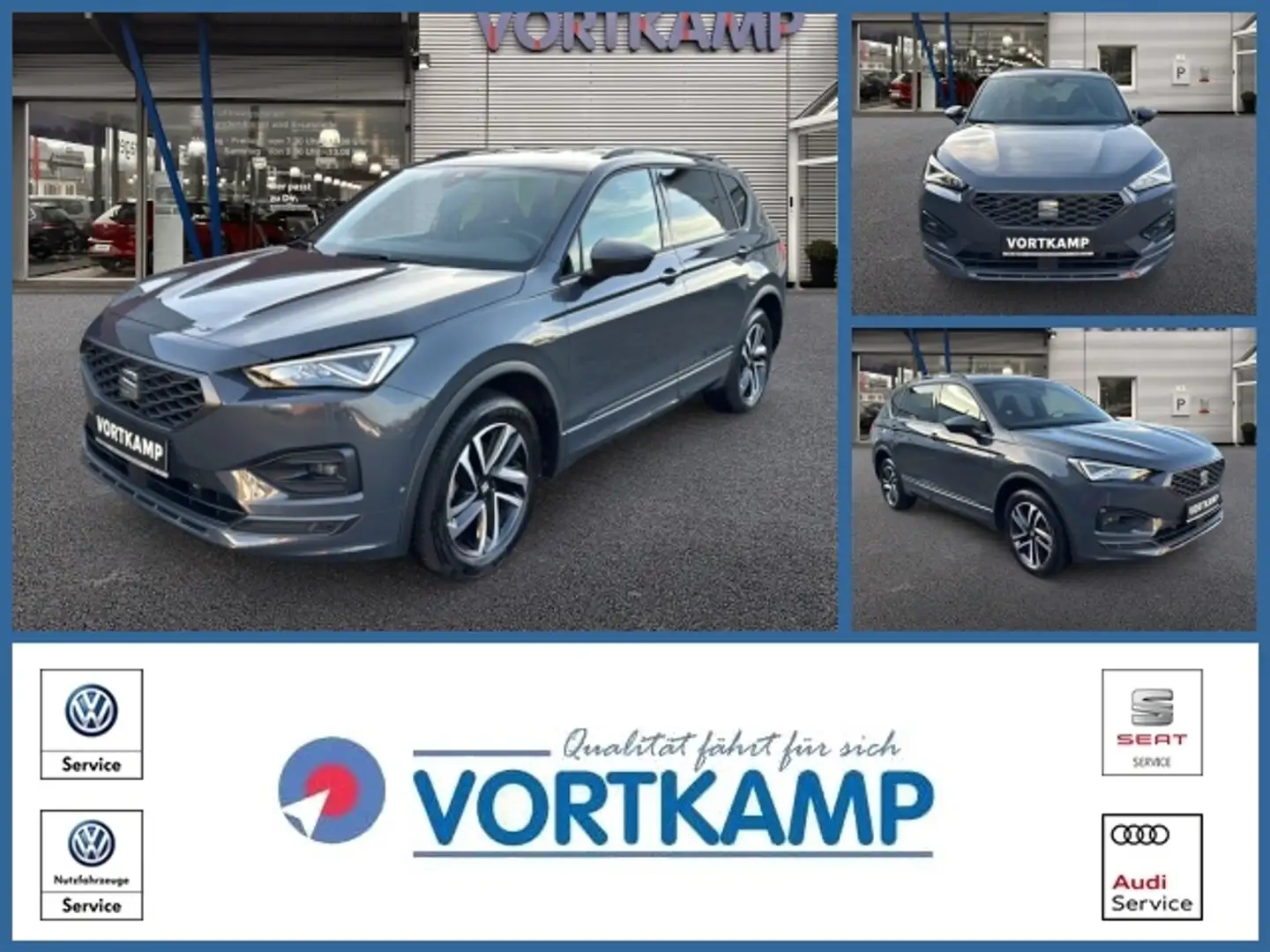 SEAT Tarraco FR 1,5TSI DSG 7Sitzer/Winterpaket Grau - 1