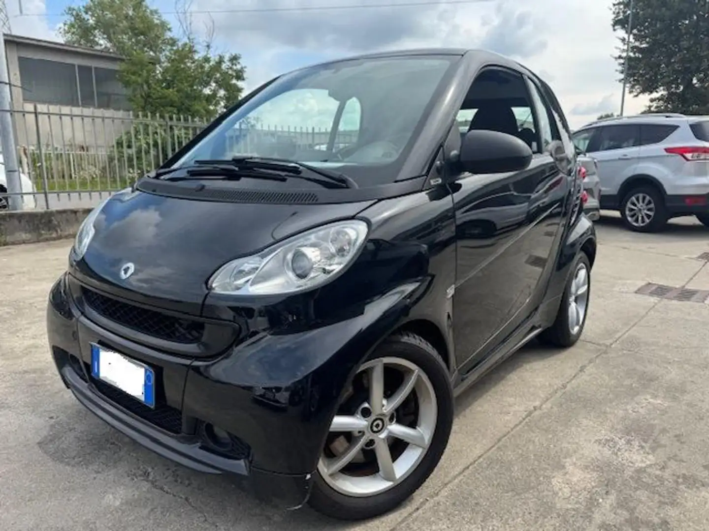 smart forTwo 1000 52 kW MHD coupé pulse SERVOSTERZO TETTO PANO Nero - 1