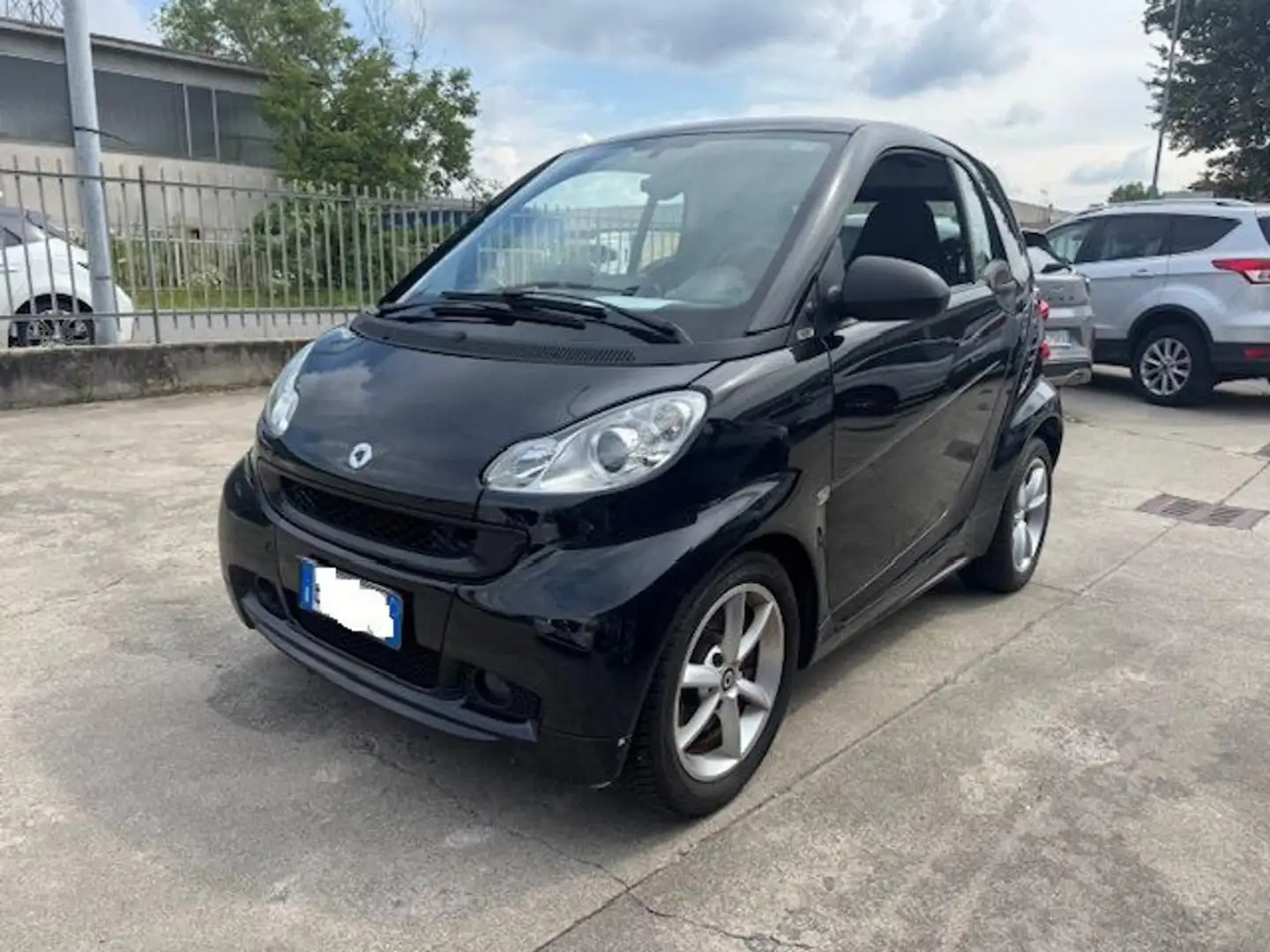 smart forTwo 1000 52 kW MHD coupé pulse SERVOSTERZO TETTO PANO Nero - 2