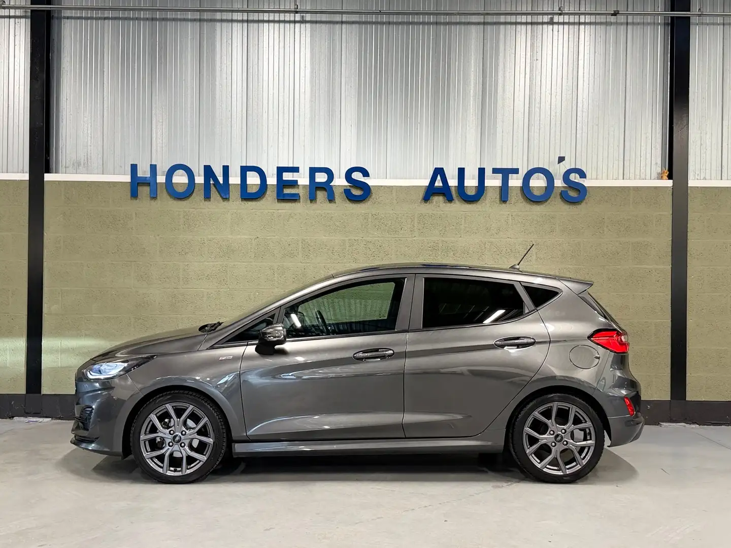 Ford Fiesta 1.0 EcoBoost Hybrid ST-Line I WINTER-PACK I KEY-LE Gris - 2