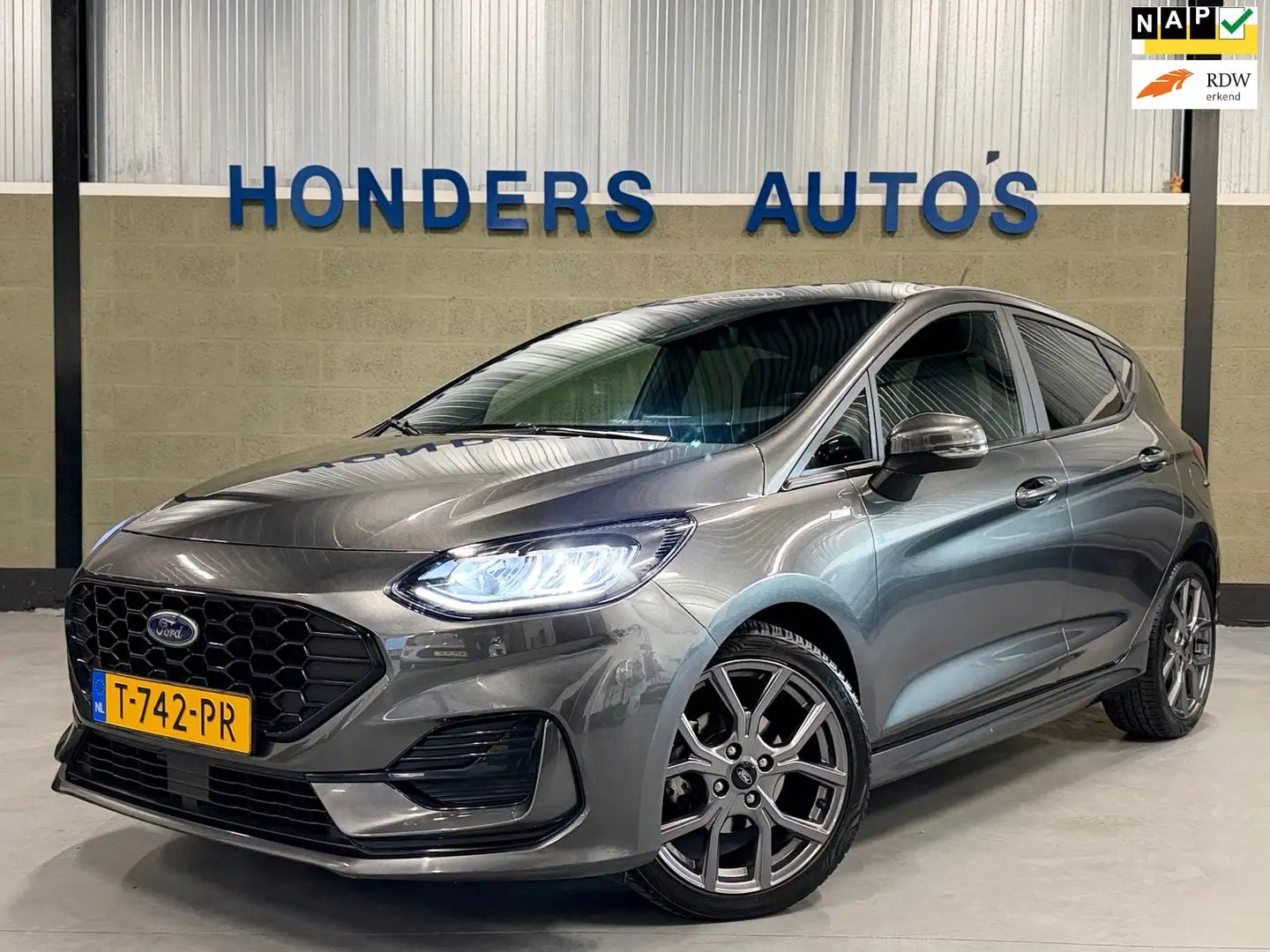 Ford Fiesta 1.0 EcoBoost Hybrid ST-Line I WINTER-PACK I KEY-LE Gris - 1