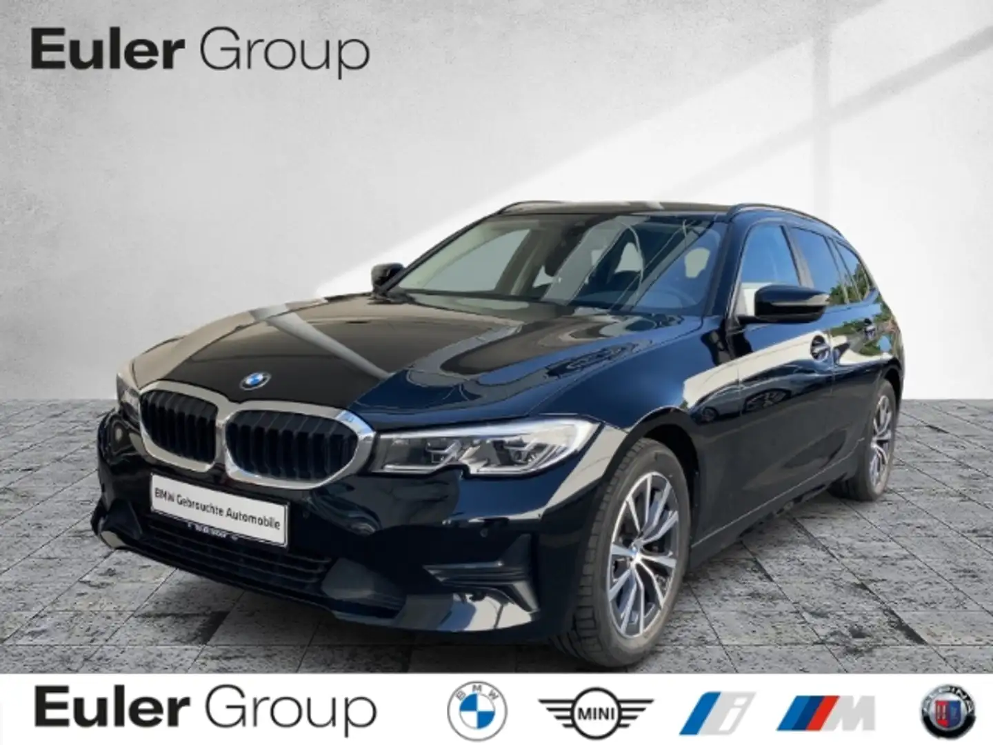 BMW 318 d Touring Navi Leder DigitCockpit HarmanKardon Las Schwarz - 1