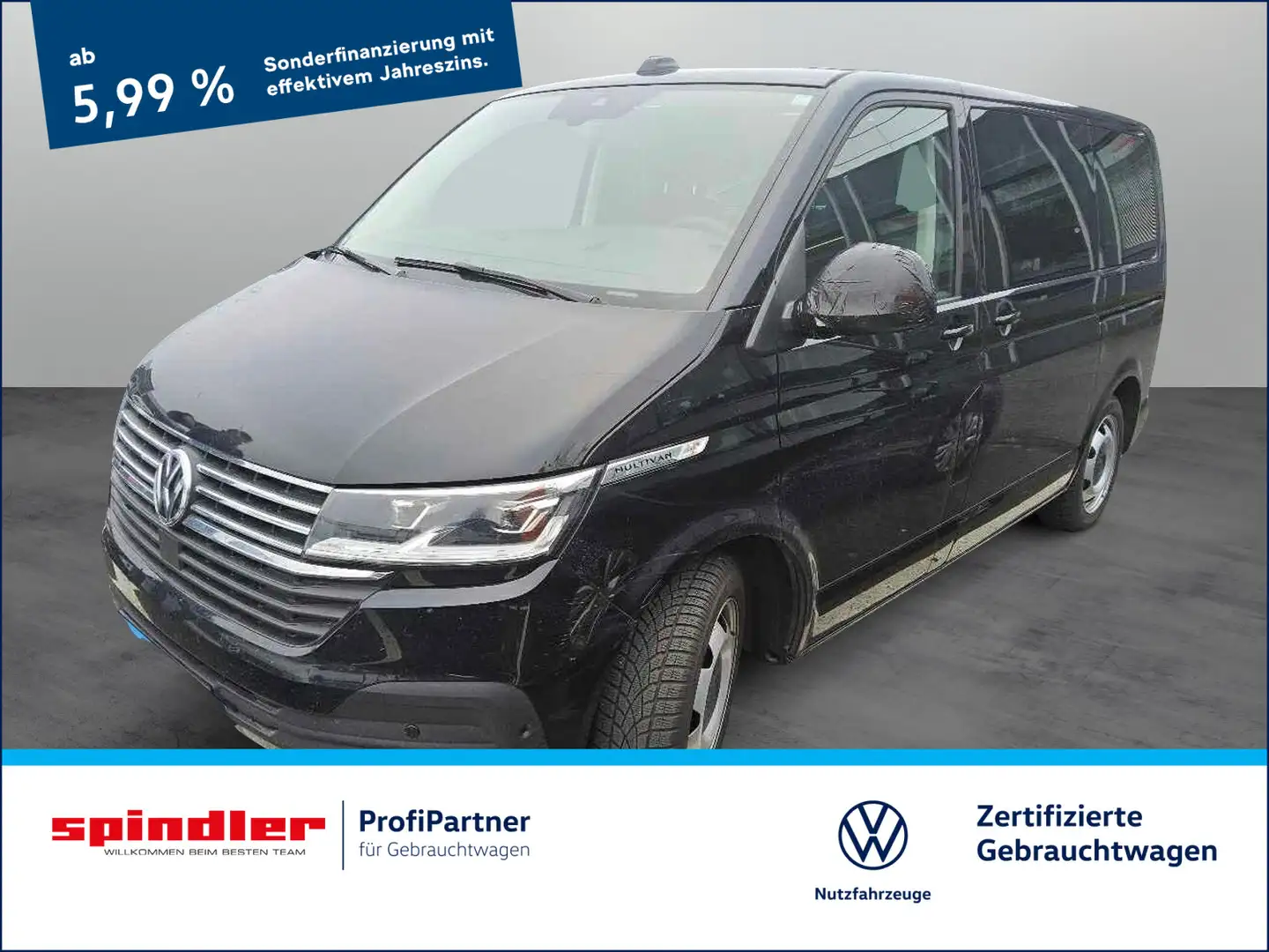 Volkswagen T6.1 Multivan Comfortline 4M DSG / Standh, AHK Schwarz - 1