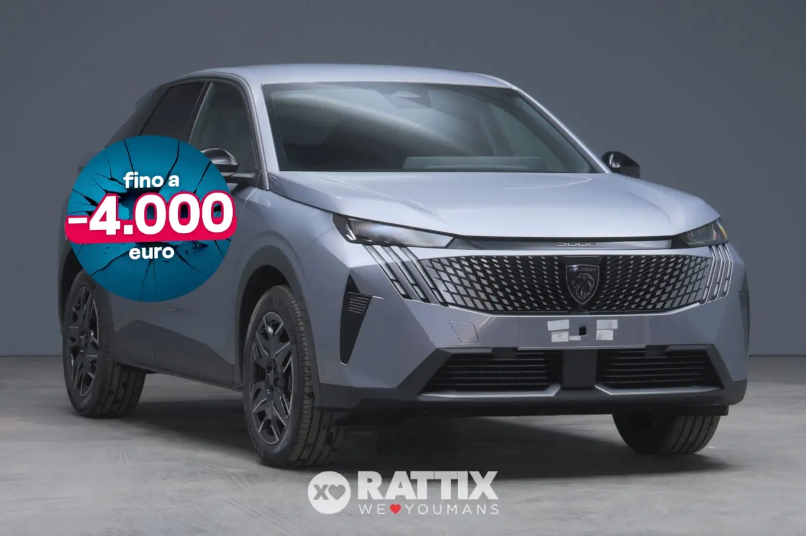 Peugeot 3008 1.2 Hybrid 145CV Allure e-DCS6 Grau - 1