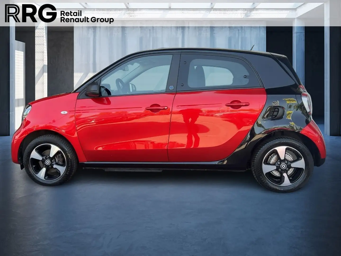 smart forFour ForFour Electric drive EQ passion Red - 2
