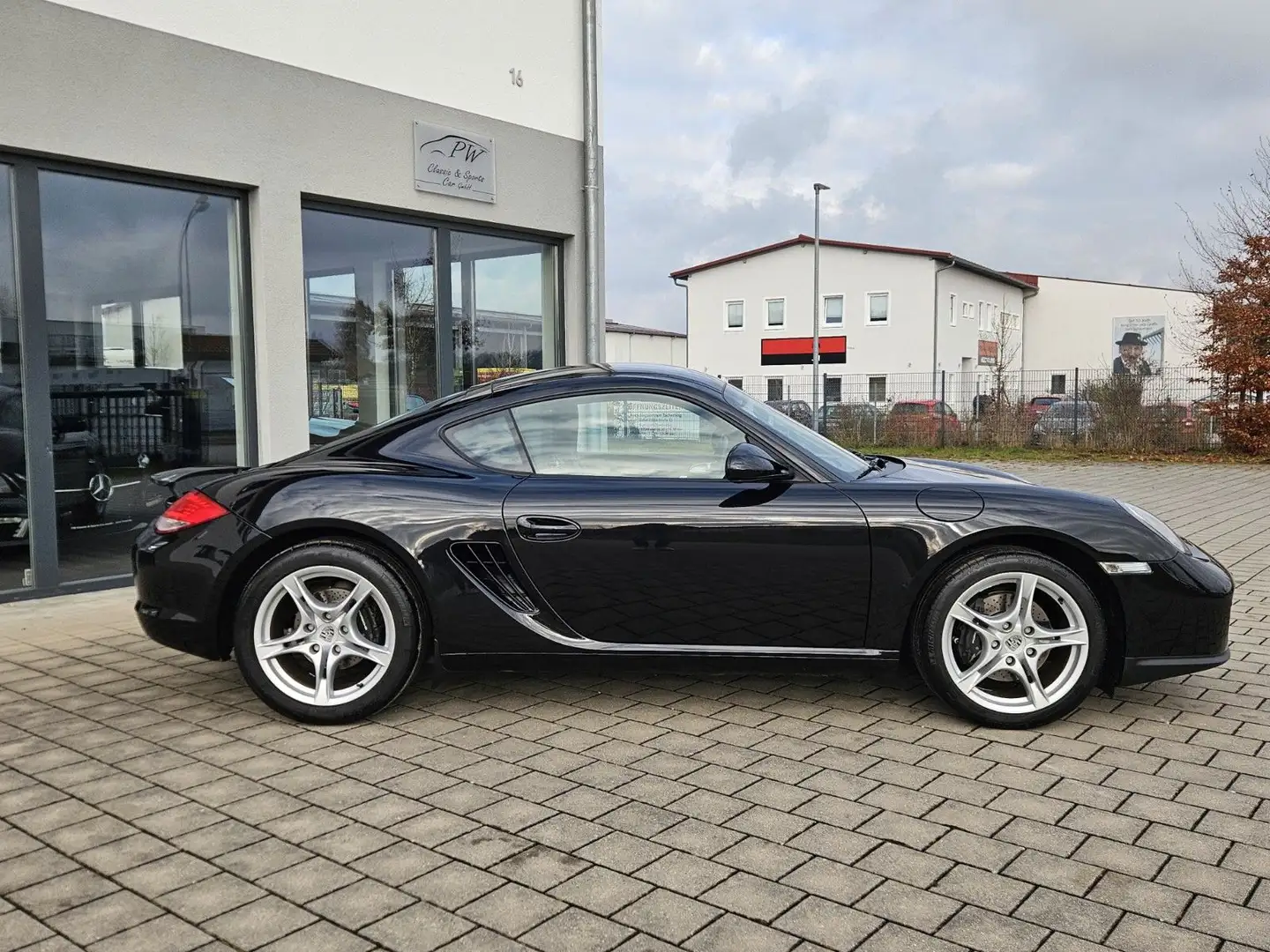 Porsche Cayman 2.9, 1. Hand, 41 Tsd KM Negro - 2