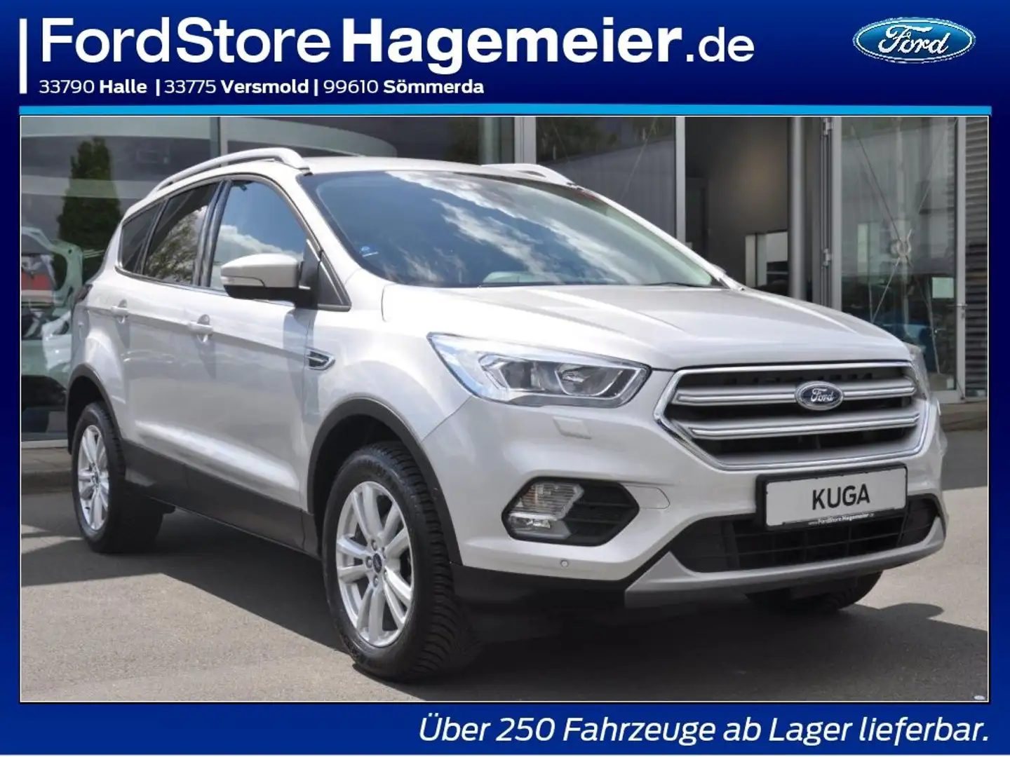 Ford Kuga 1.5 EcoBoost 2x4 Cool & Connect Argent - 1
