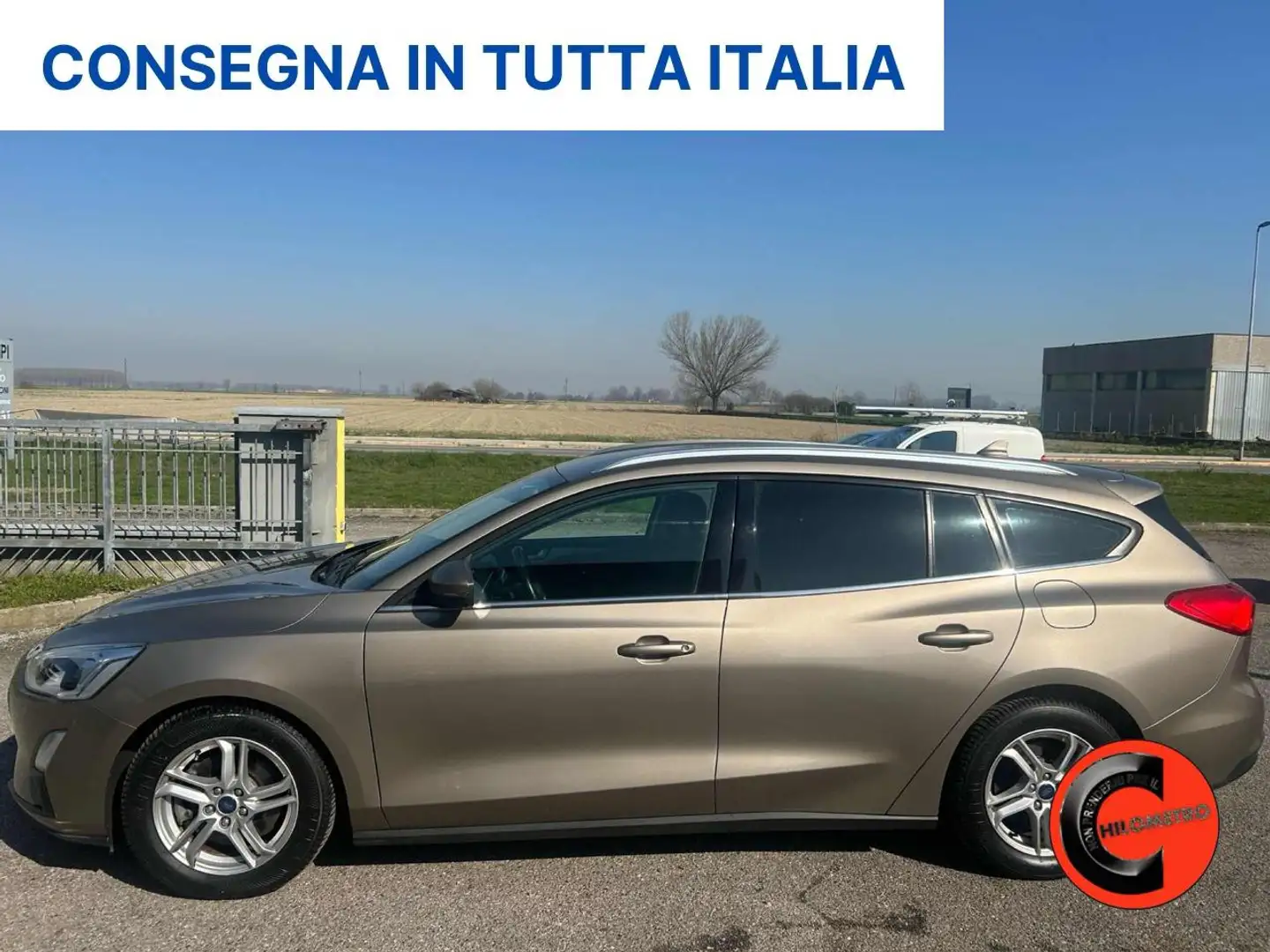 Ford Focus 1.5 EcoBlue 120 CV-NAVI-SENSORI-CRUISE-E6D-CARPLAY Gris - 2