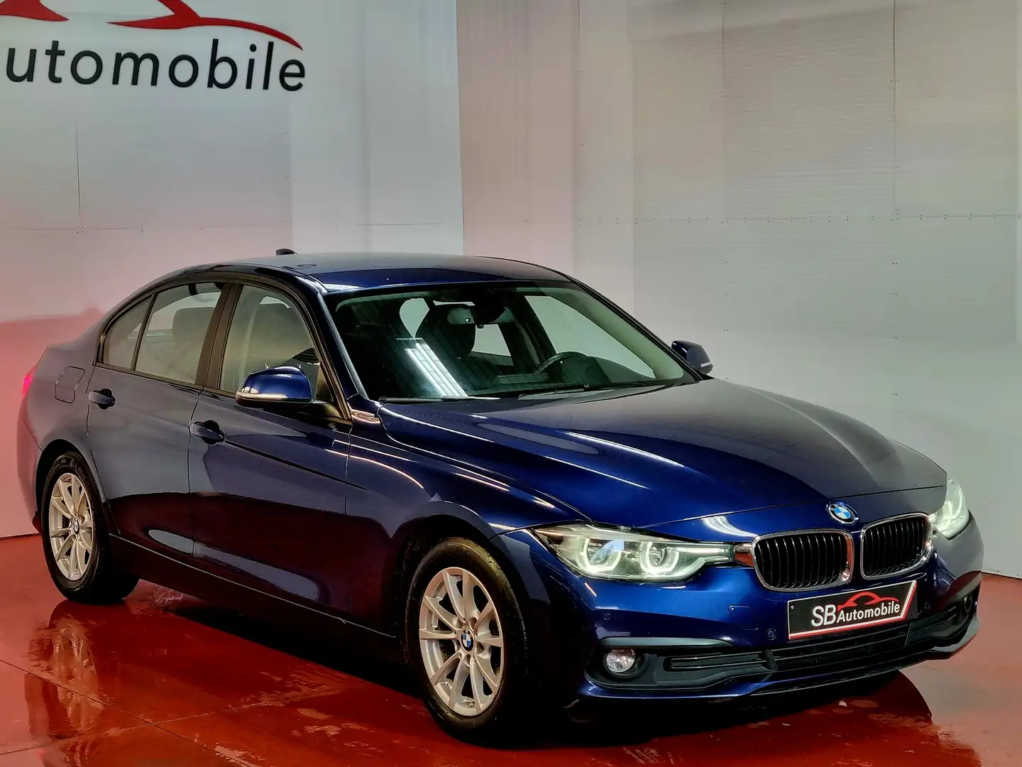 BMW 316 d AdBlue (EU6c)*TVA*GPS*BI XENON*GARANTIE 12M* Blauw - 2