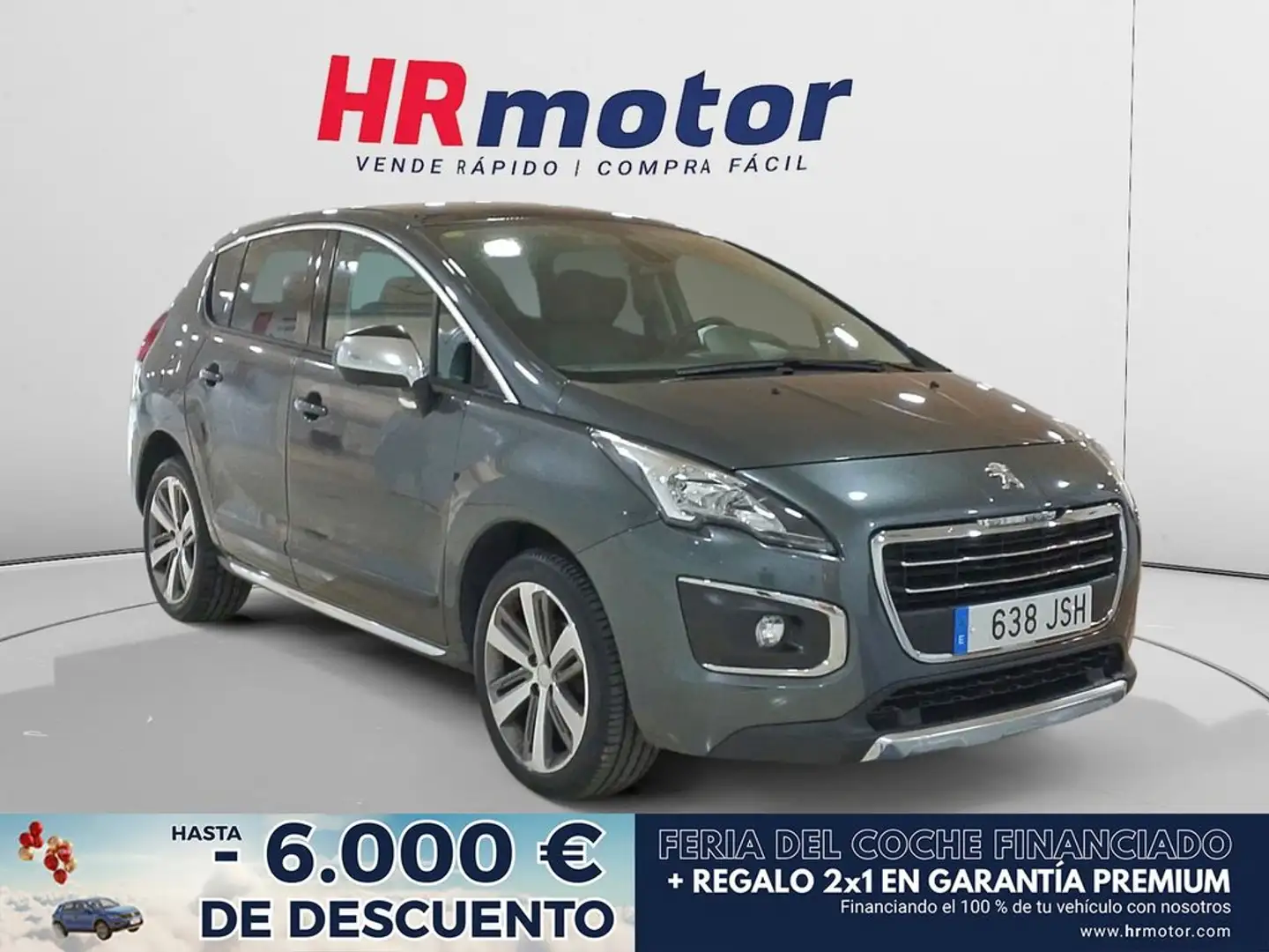 Peugeot 3008 Allure Gris - 1
