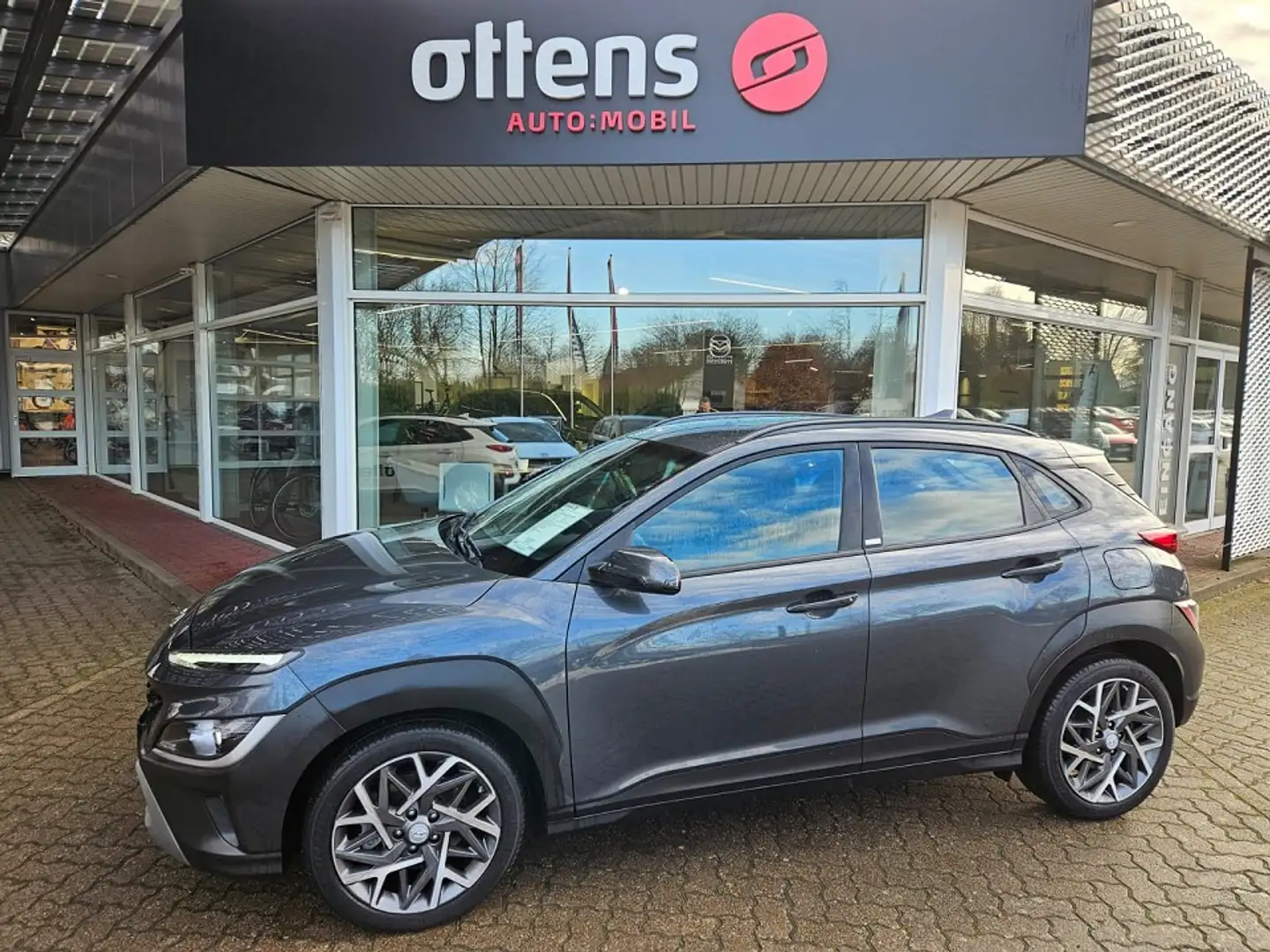 Hyundai KONA 1.6 GDI Trend Hybrid,AHK Grau - 1