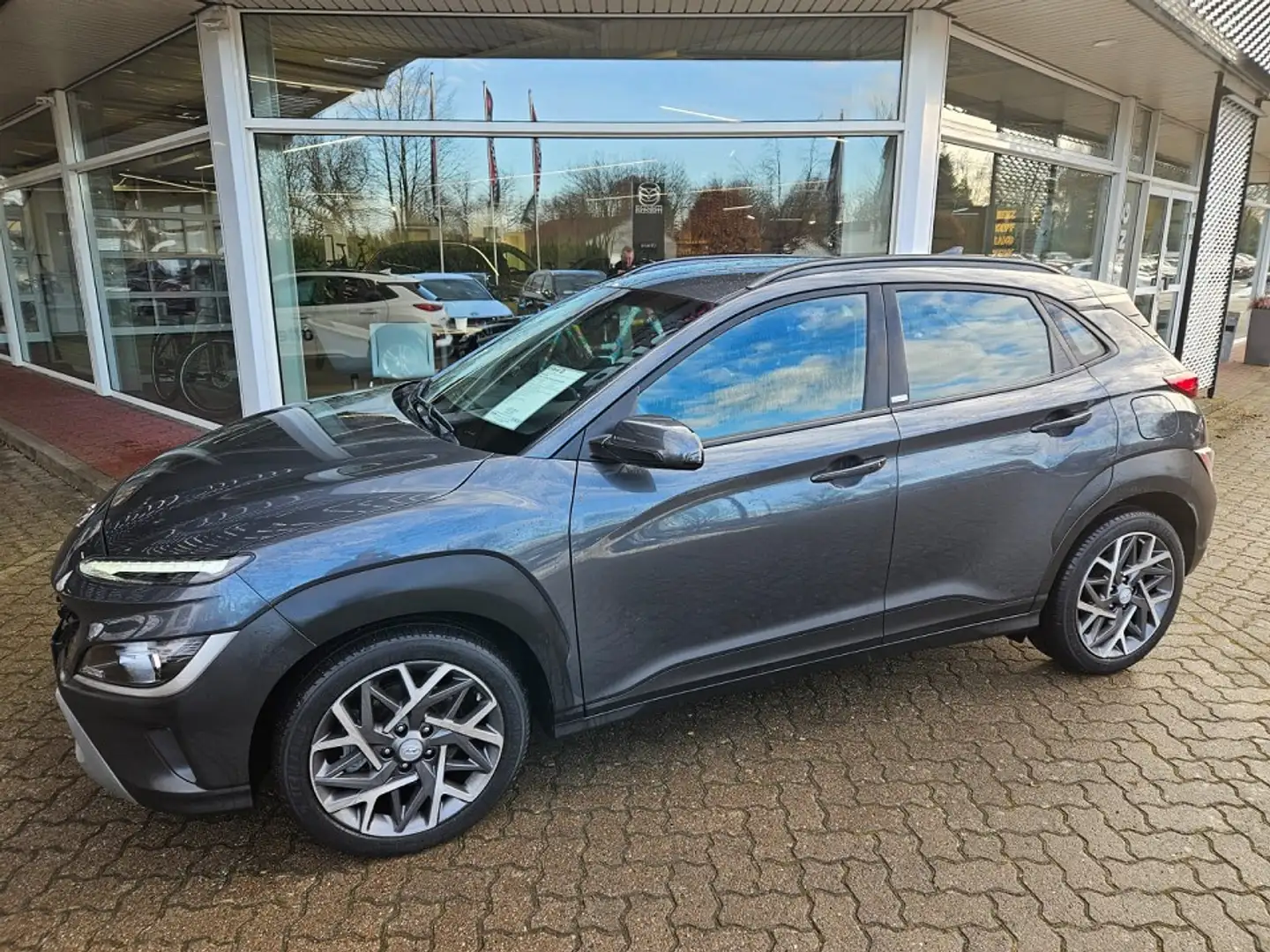 Hyundai KONA 1.6 GDI Trend Hybrid,AHK Grau - 2