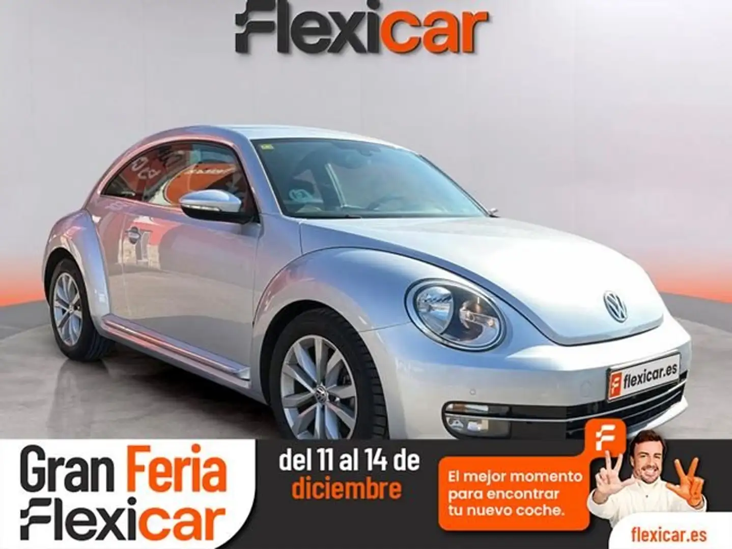 Volkswagen Beetle 2.0TDI Beetlemanía 110 Gris - 1