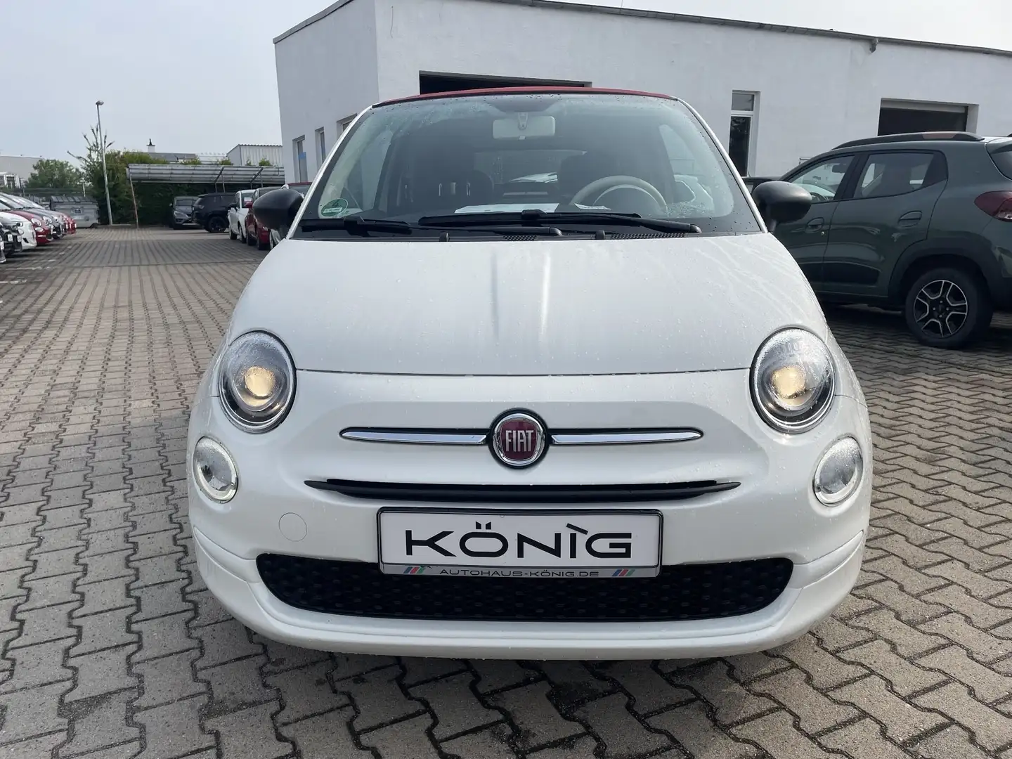 Fiat 500C 1.0 Cabrio Klima*Carplay*Einparkhilfe Weiß - 2