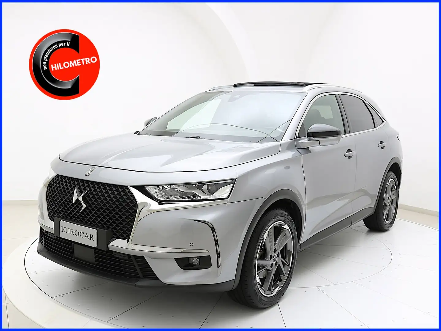 DS Automobiles DS 7 Crossback 1.5 BlueHDi 130CV Auto Busines✔️TETTO APRIBILE Argento - 1