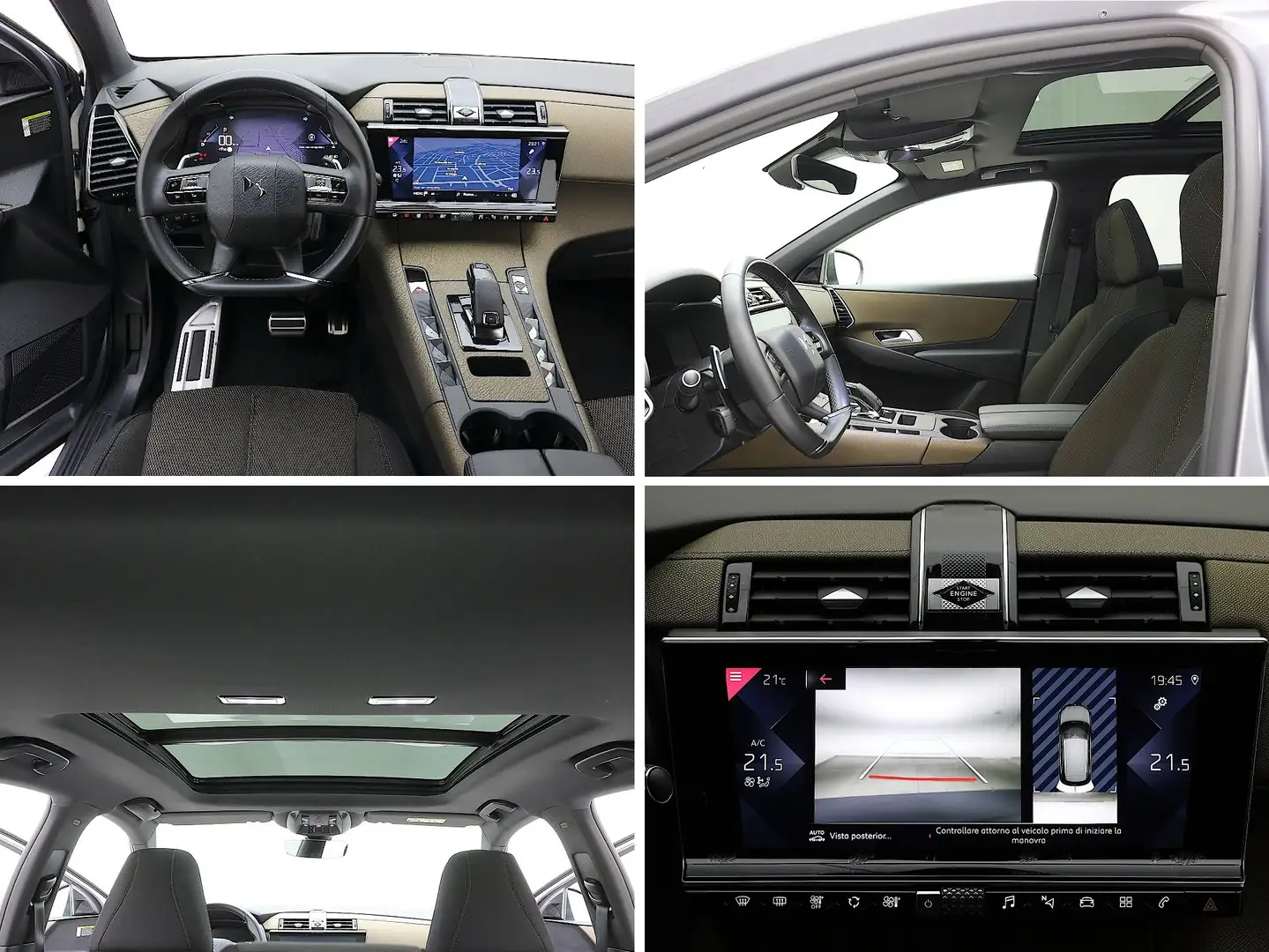 DS Automobiles DS 7 Crossback 1.5 BlueHDi 130CV Auto Busines✔️TETTO APRIBILE Argento - 2