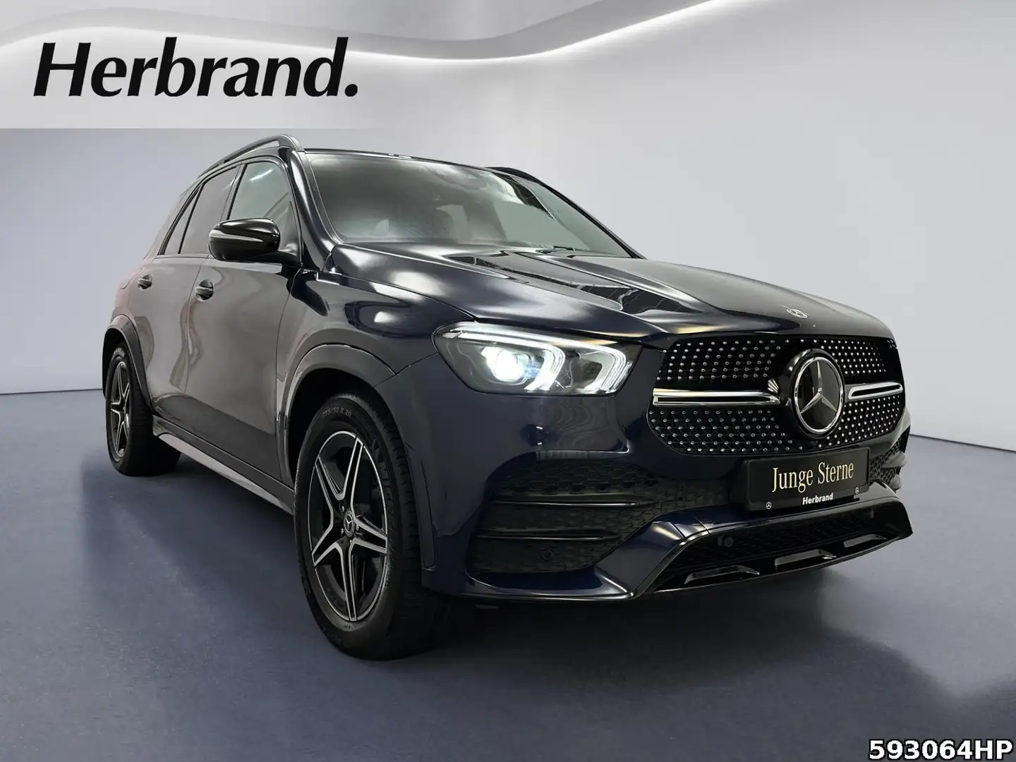 Mercedes-Benz GLE 350 de 4M AMG  Night AHK BURMESTER DISTRONIC Blau - 2
