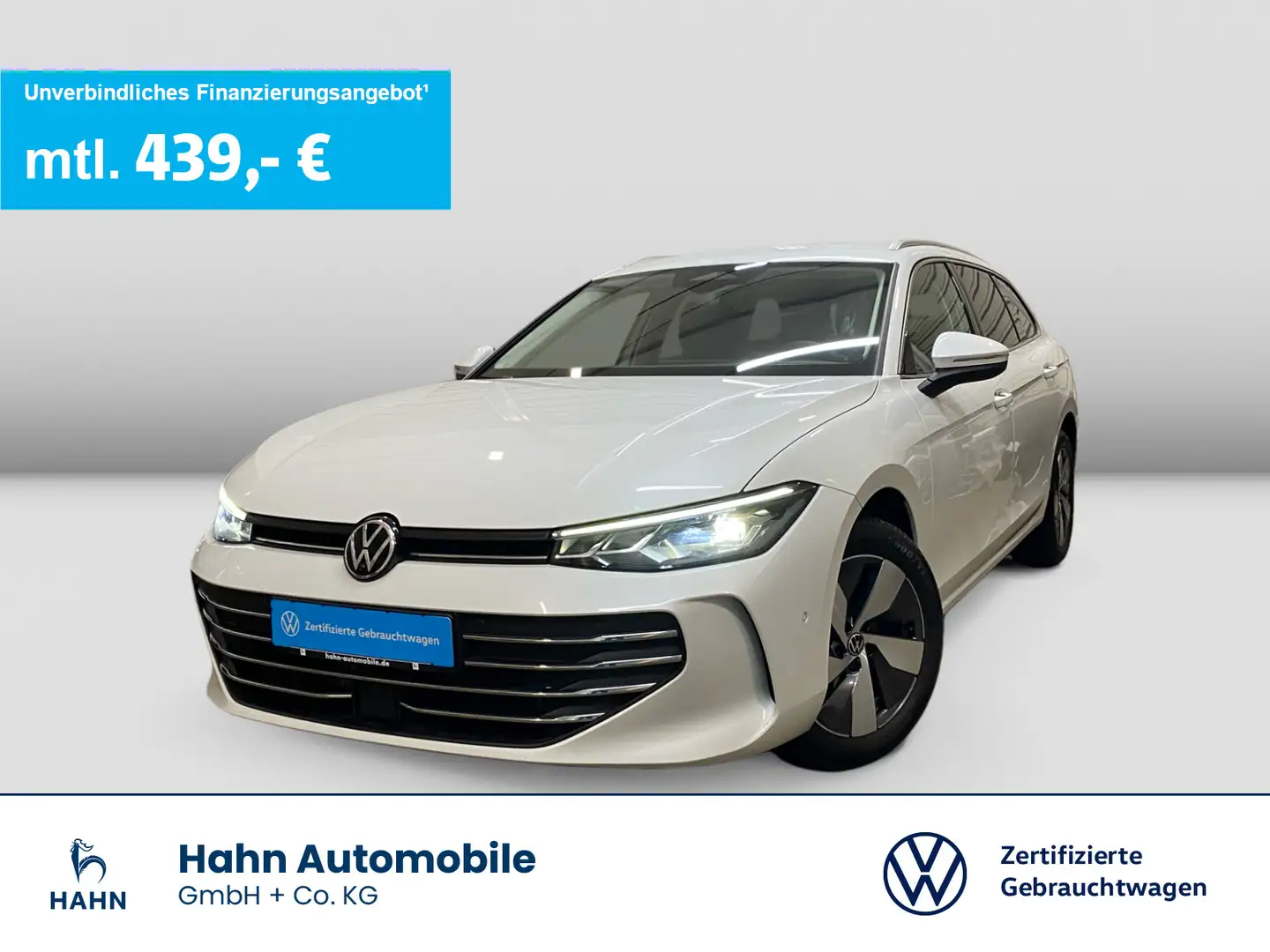 Volkswagen Passat Variant 1.5TSI DSG Business AHK Area Navi Weiß - 1