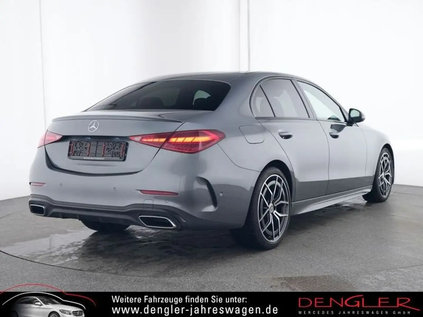 Mercedes-Benz C 180 NIGHT-PAKET*19"WHEELS AMG Line Grijs - 2
